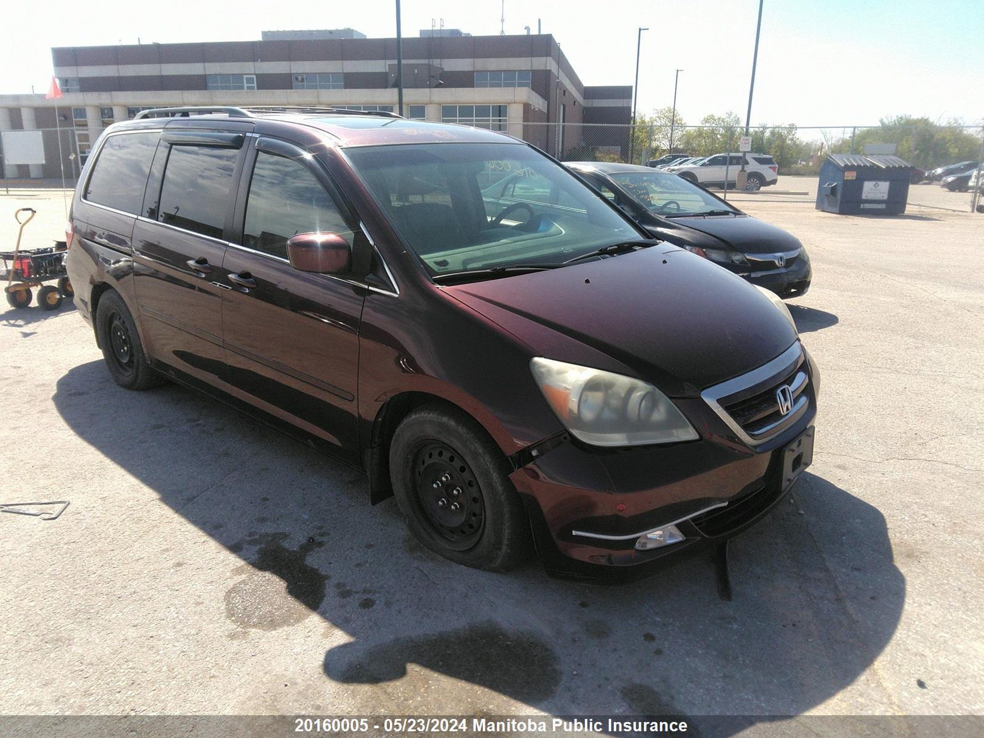 HONDA ODYSSEY 2007 5fnrl38837b045441