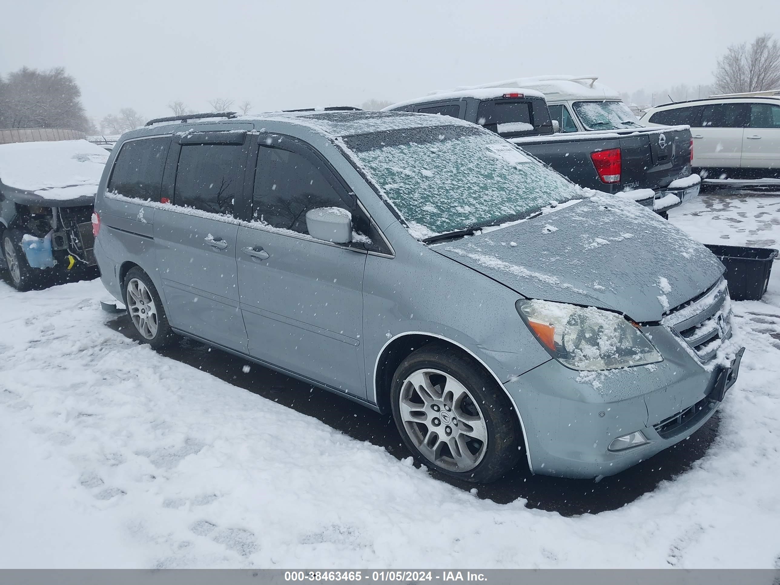 HONDA ODYSSEY 2006 5fnrl38846b055880