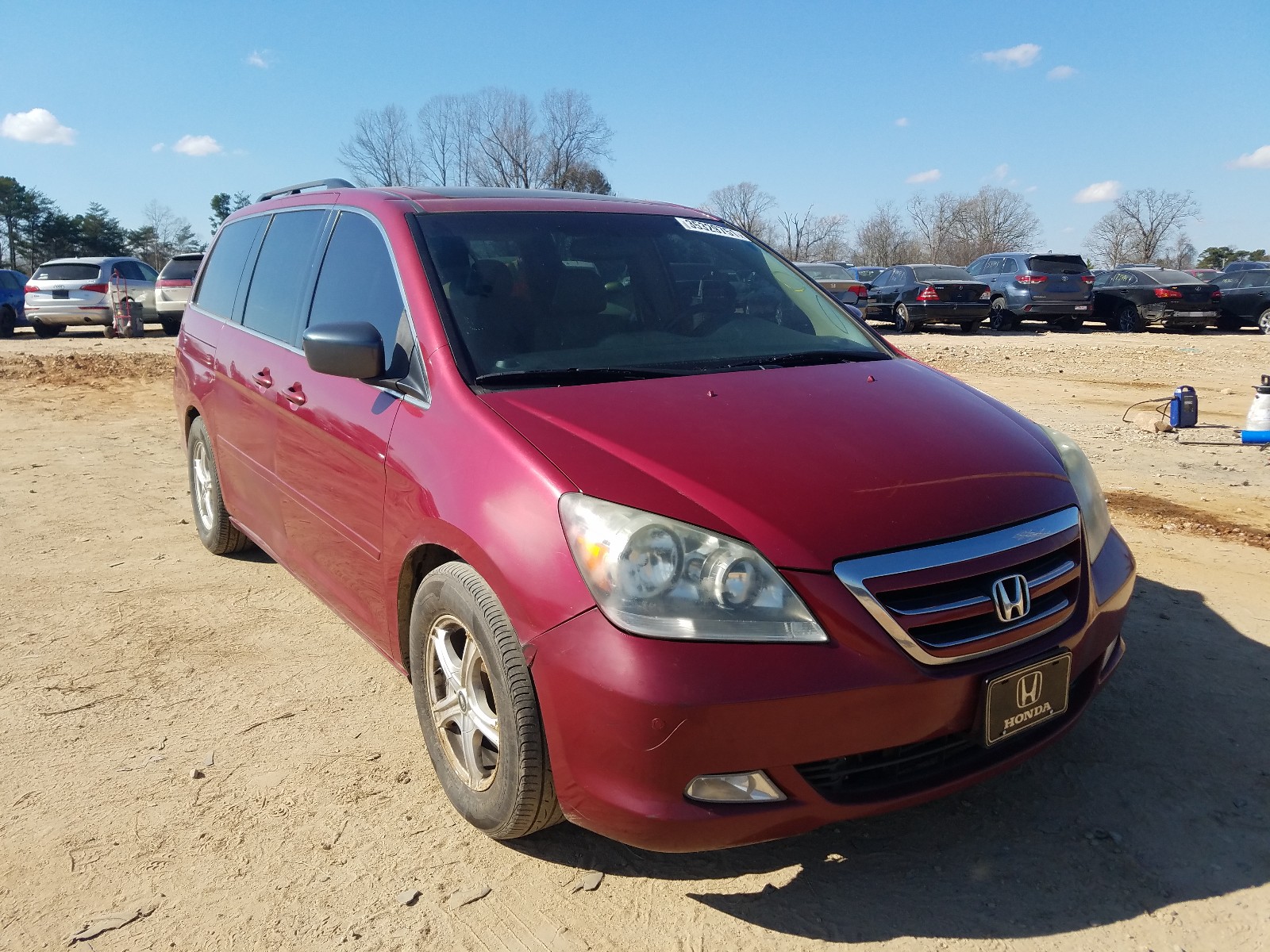 HONDA ODYSSEY TO 2006 5fnrl38846b063056