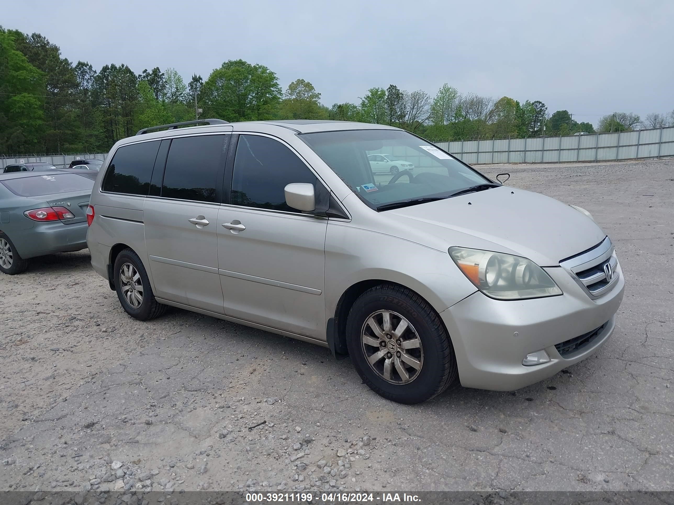 HONDA ODYSSEY 2007 5fnrl38847b032777