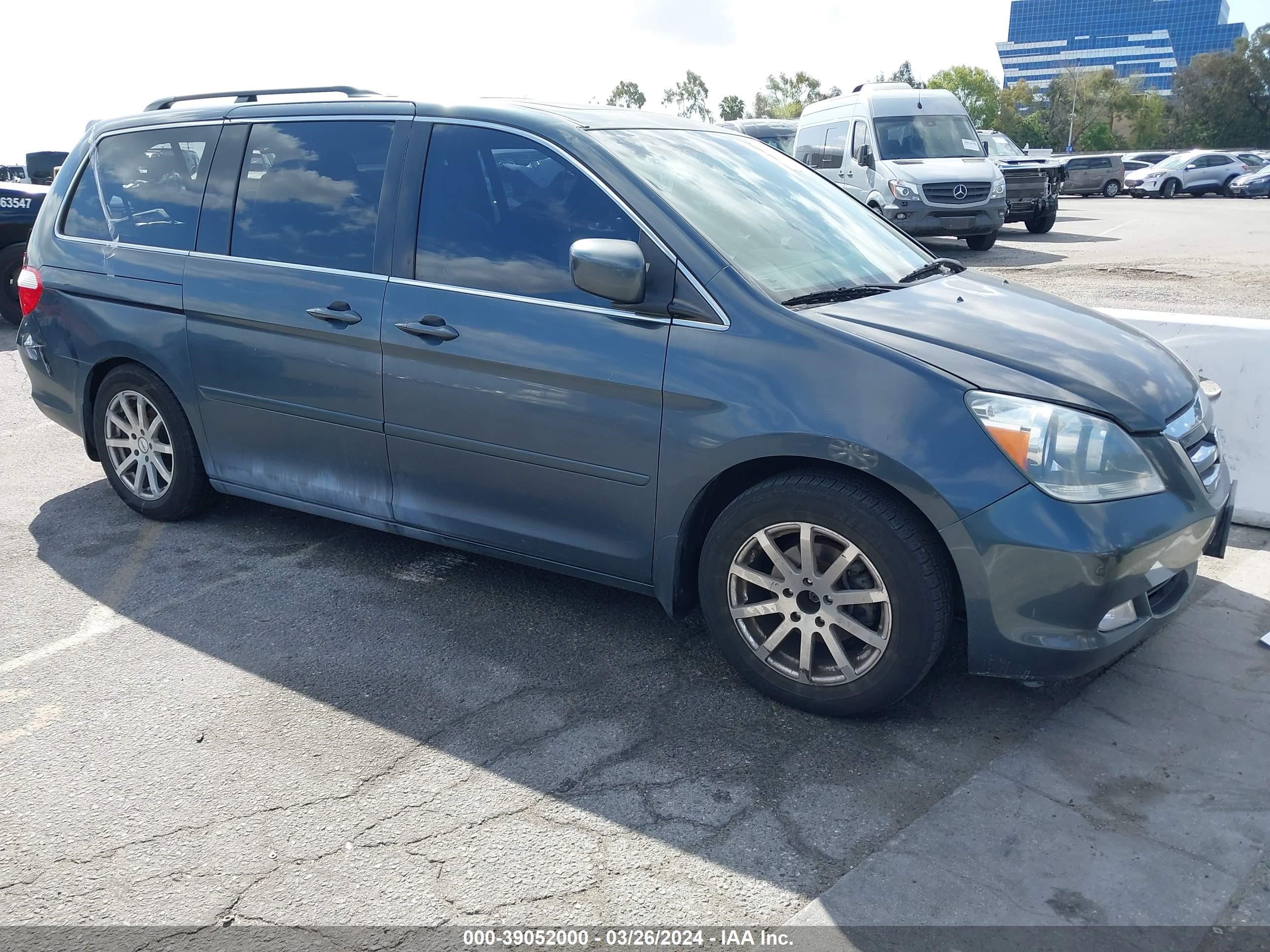 HONDA ODYSSEY 2005 5fnrl38855b012521