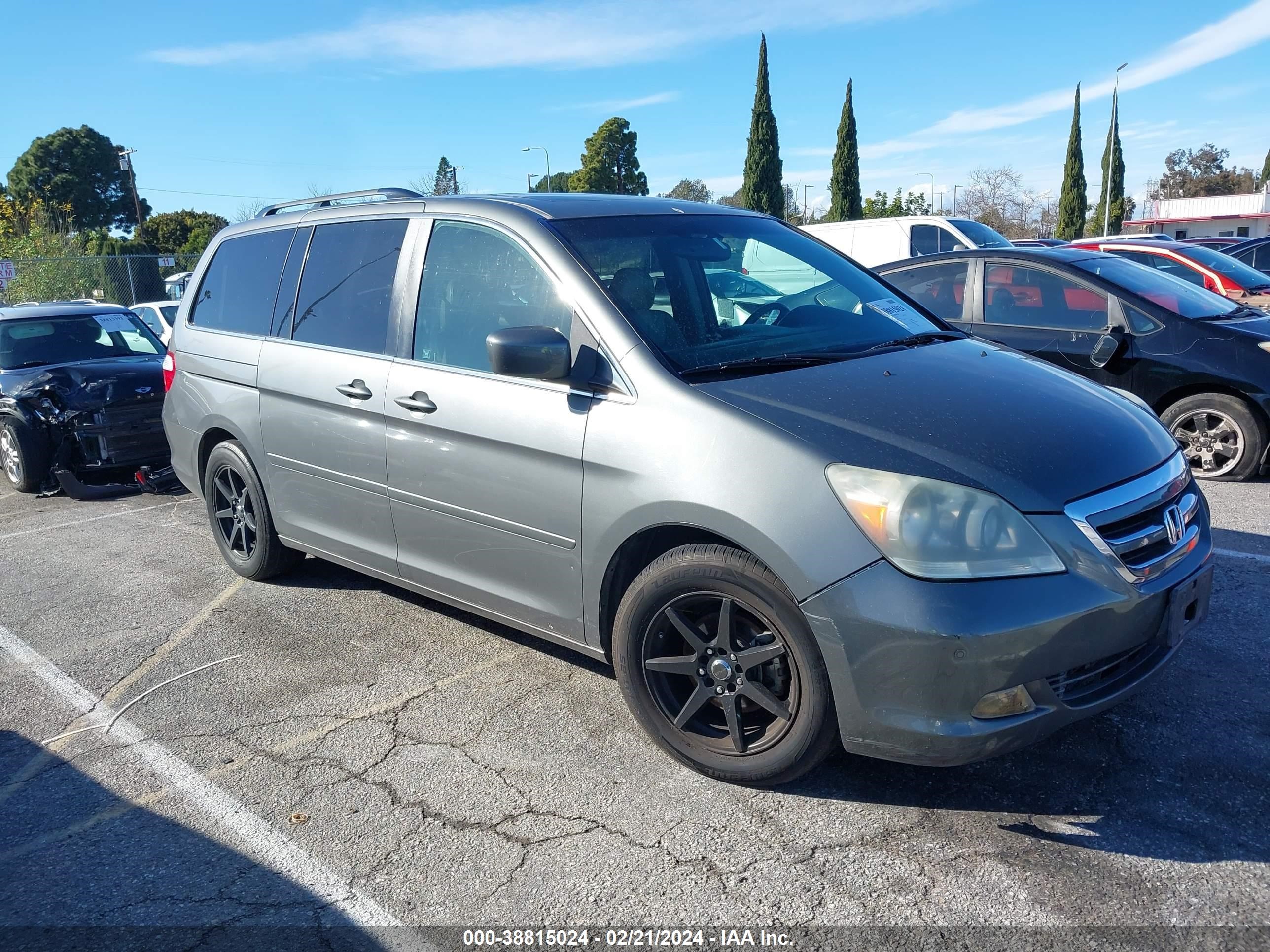 HONDA ODYSSEY 2007 5fnrl38857b014756