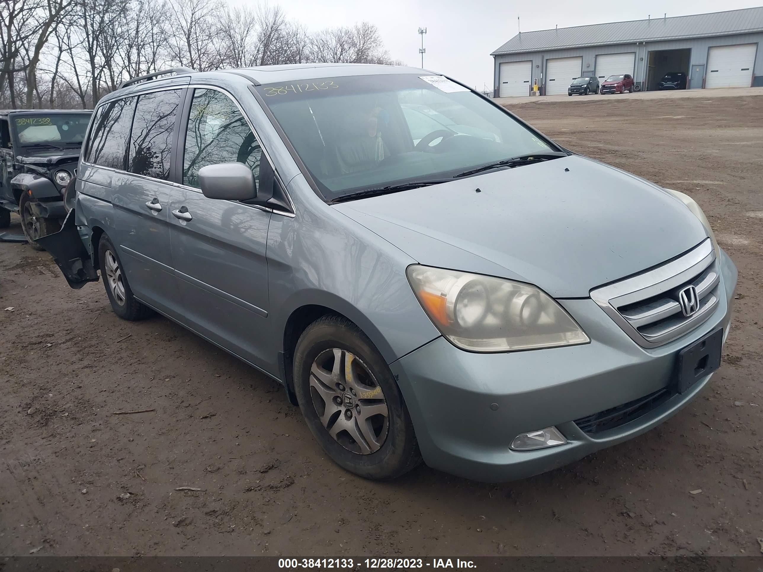 HONDA ODYSSEY 2007 5fnrl38867b016113