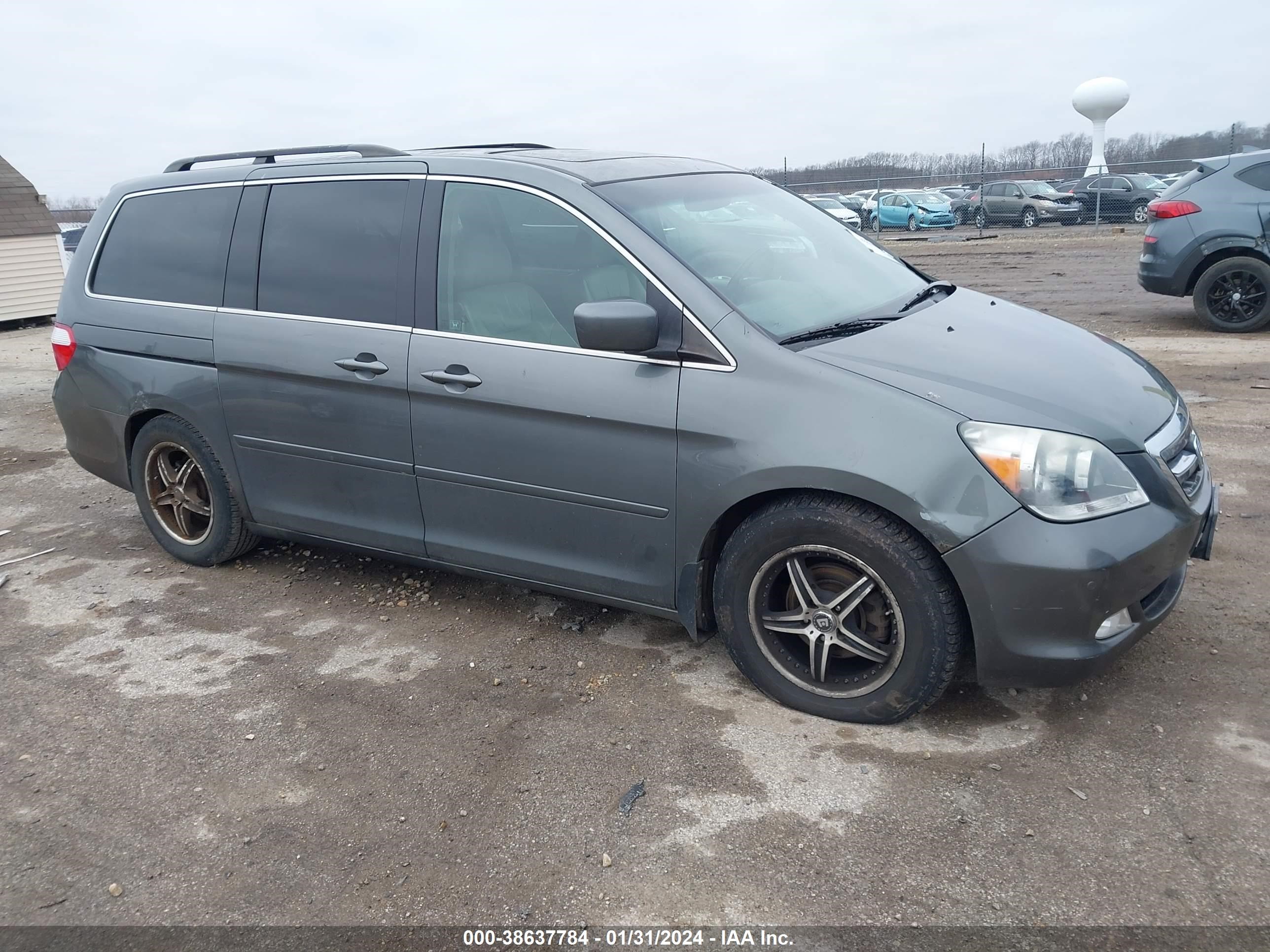 HONDA ODYSSEY 2007 5fnrl38867b026916