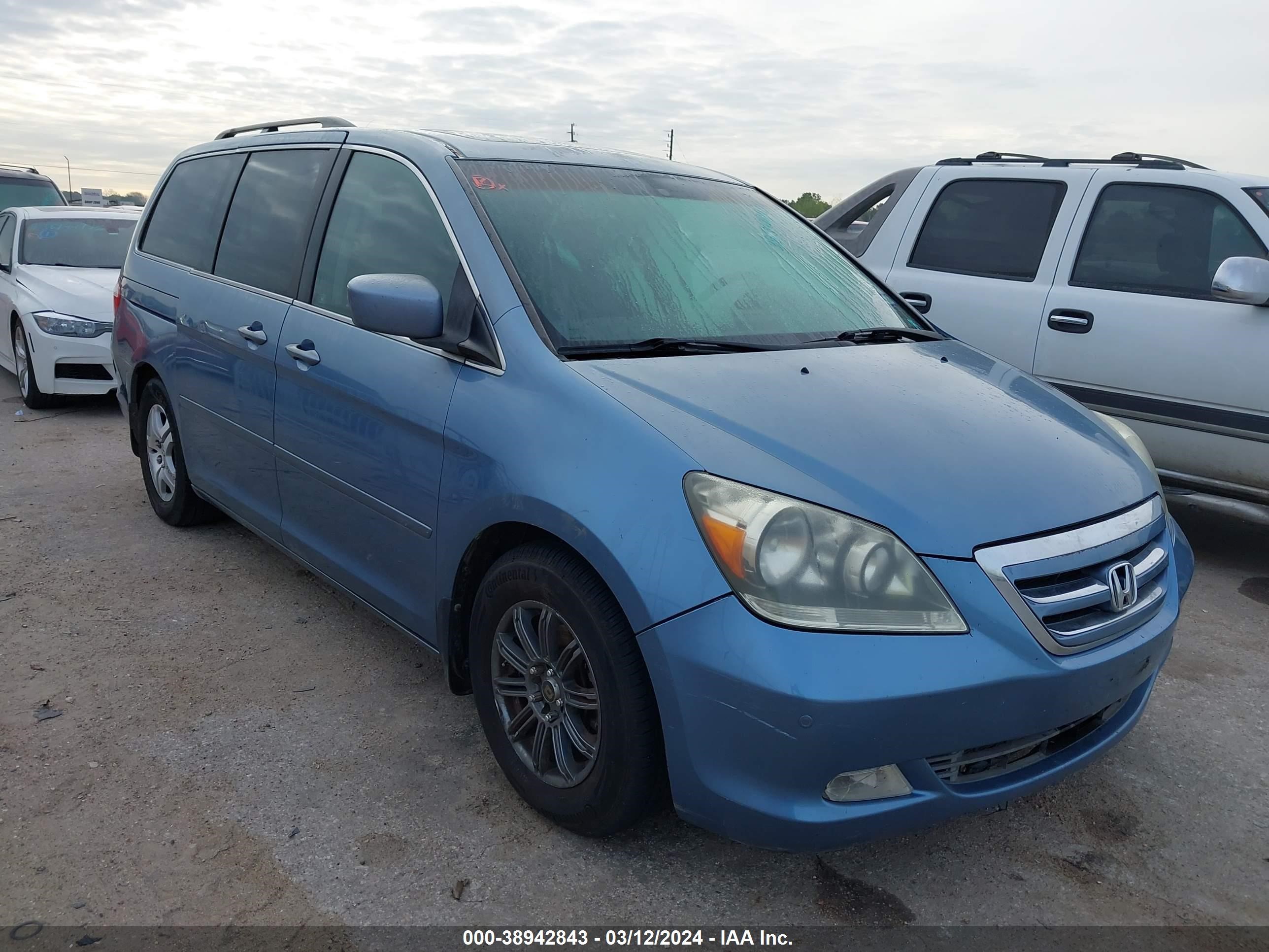 HONDA ODYSSEY 2007 5fnrl38867b101226