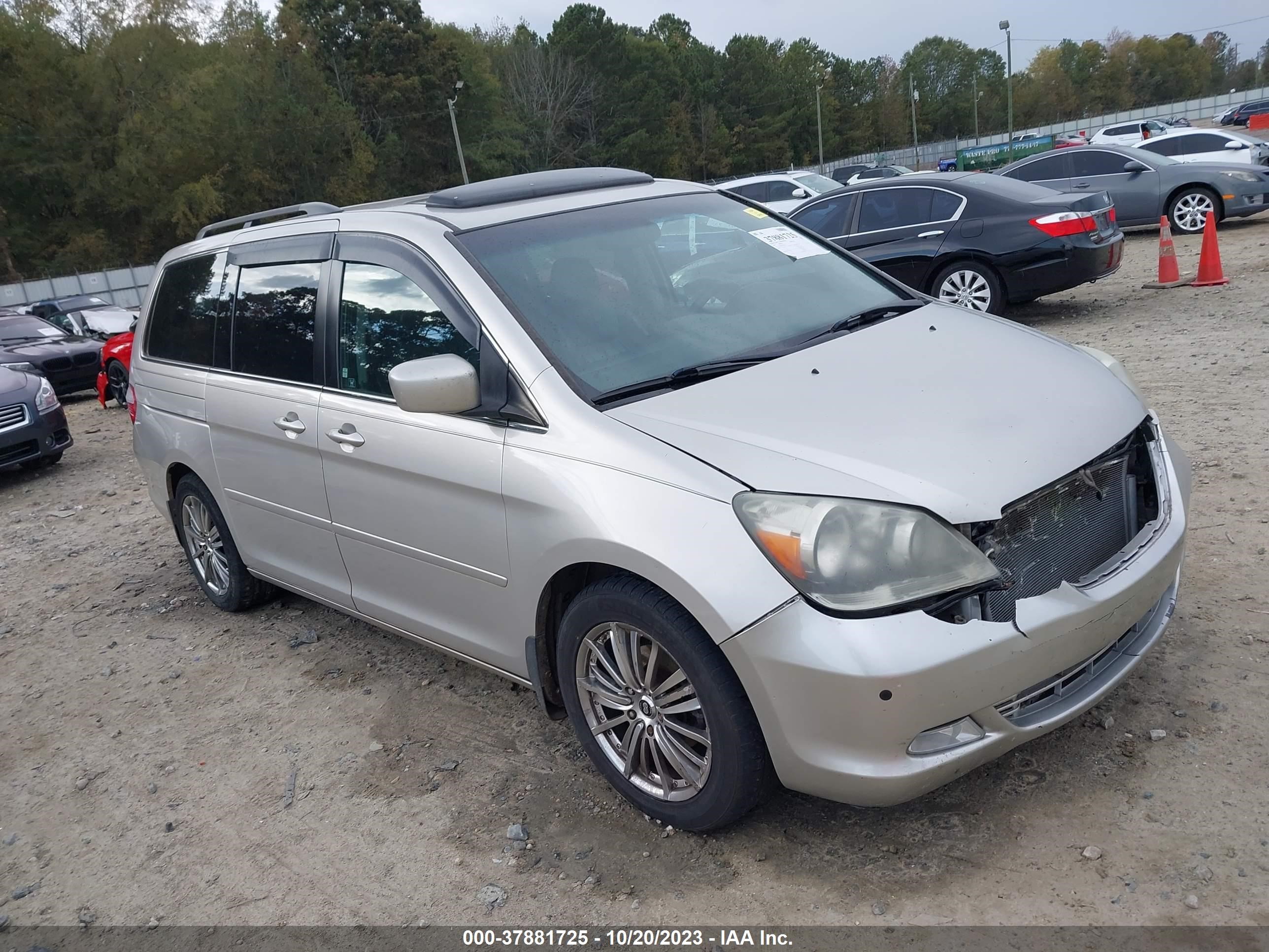 HONDA ODYSSEY 2007 5fnrl38877b043241