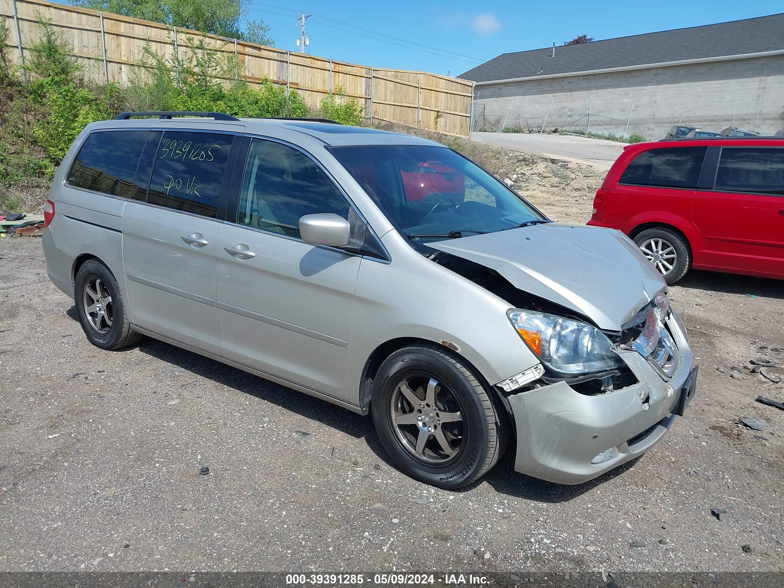 HONDA ODYSSEY 2007 5fnrl38887b040302