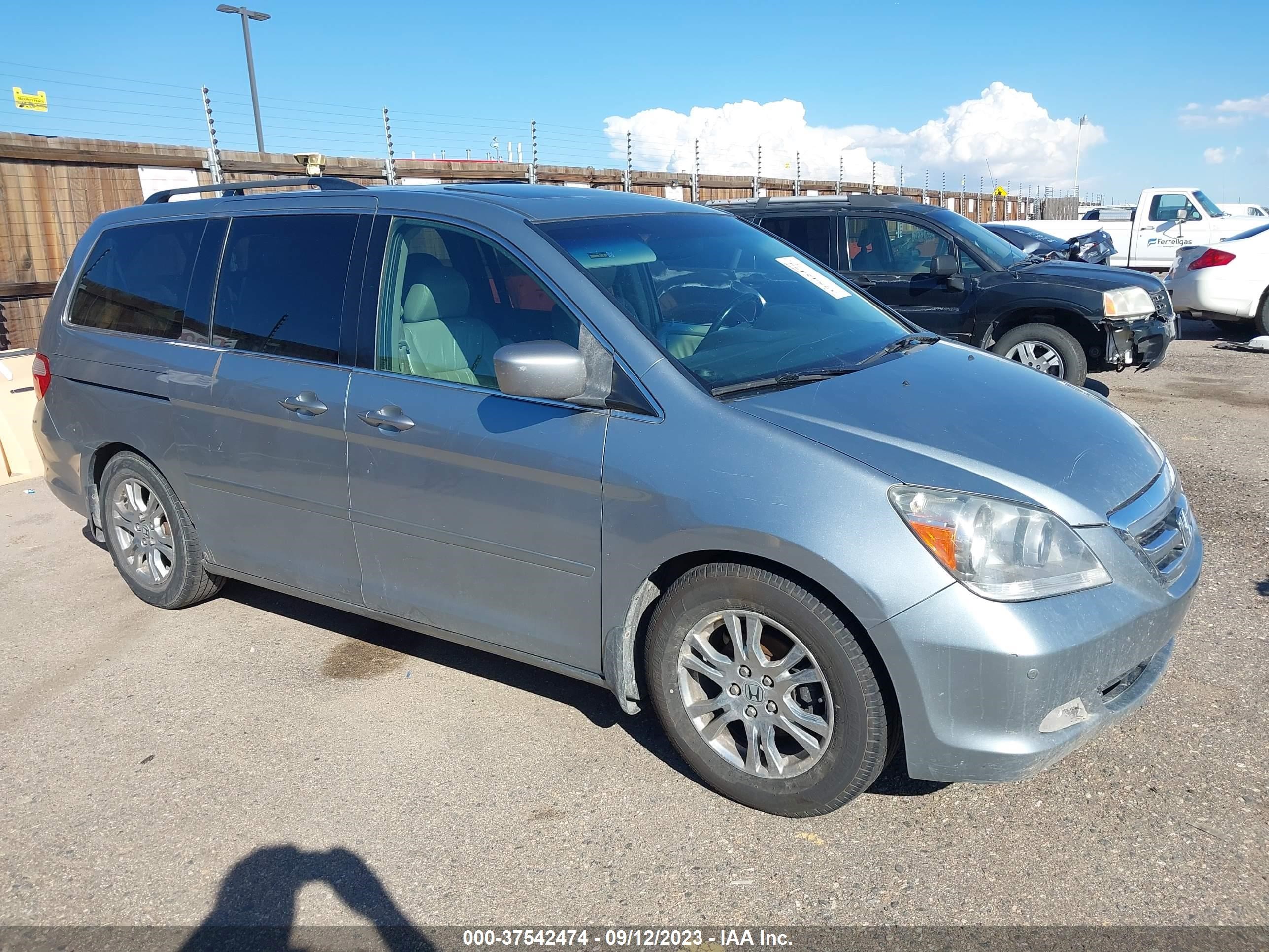 HONDA ODYSSEY 2007 5fnrl38887b088964