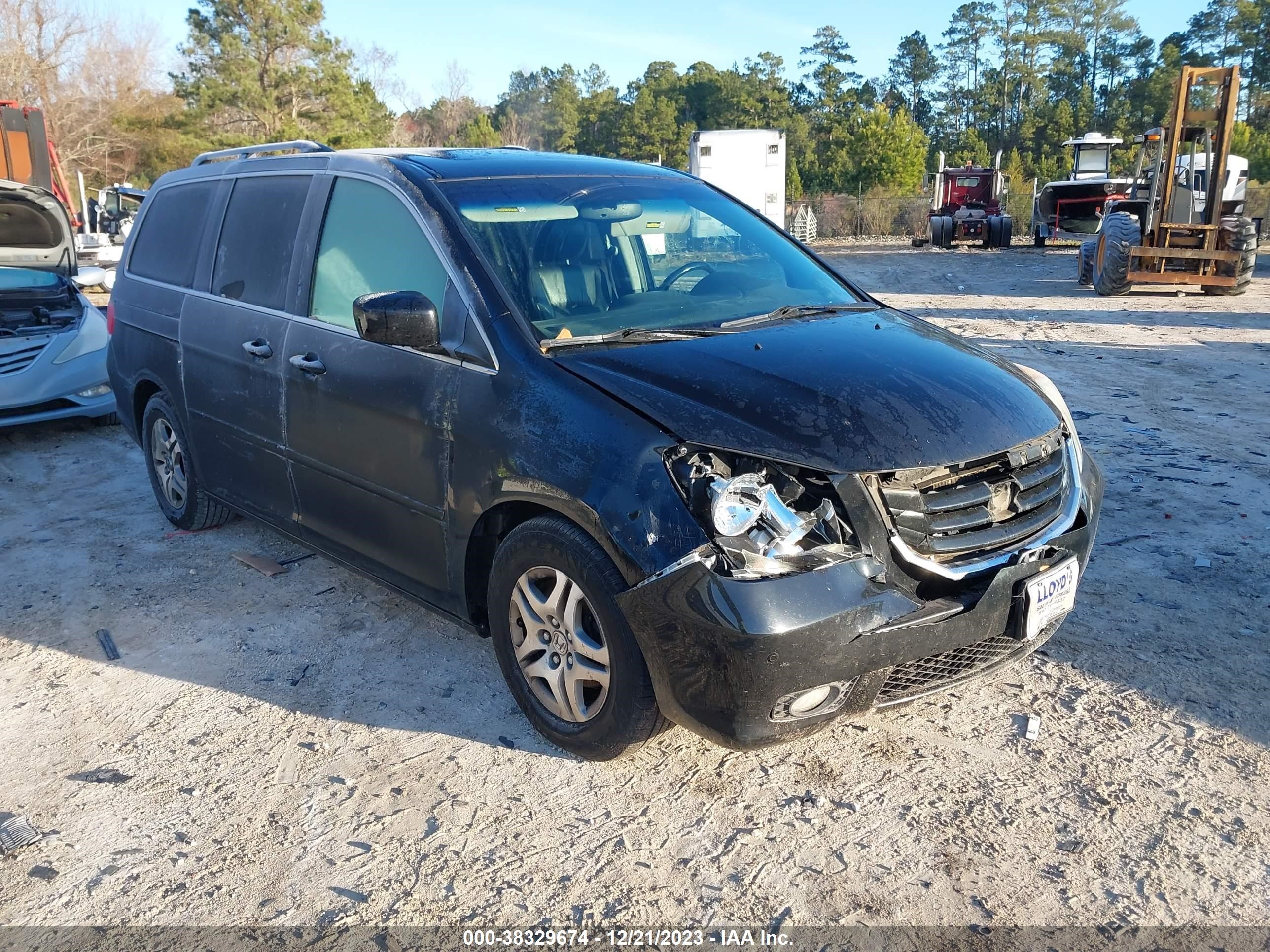 HONDA ODYSSEY 2008 5fnrl38888b042195