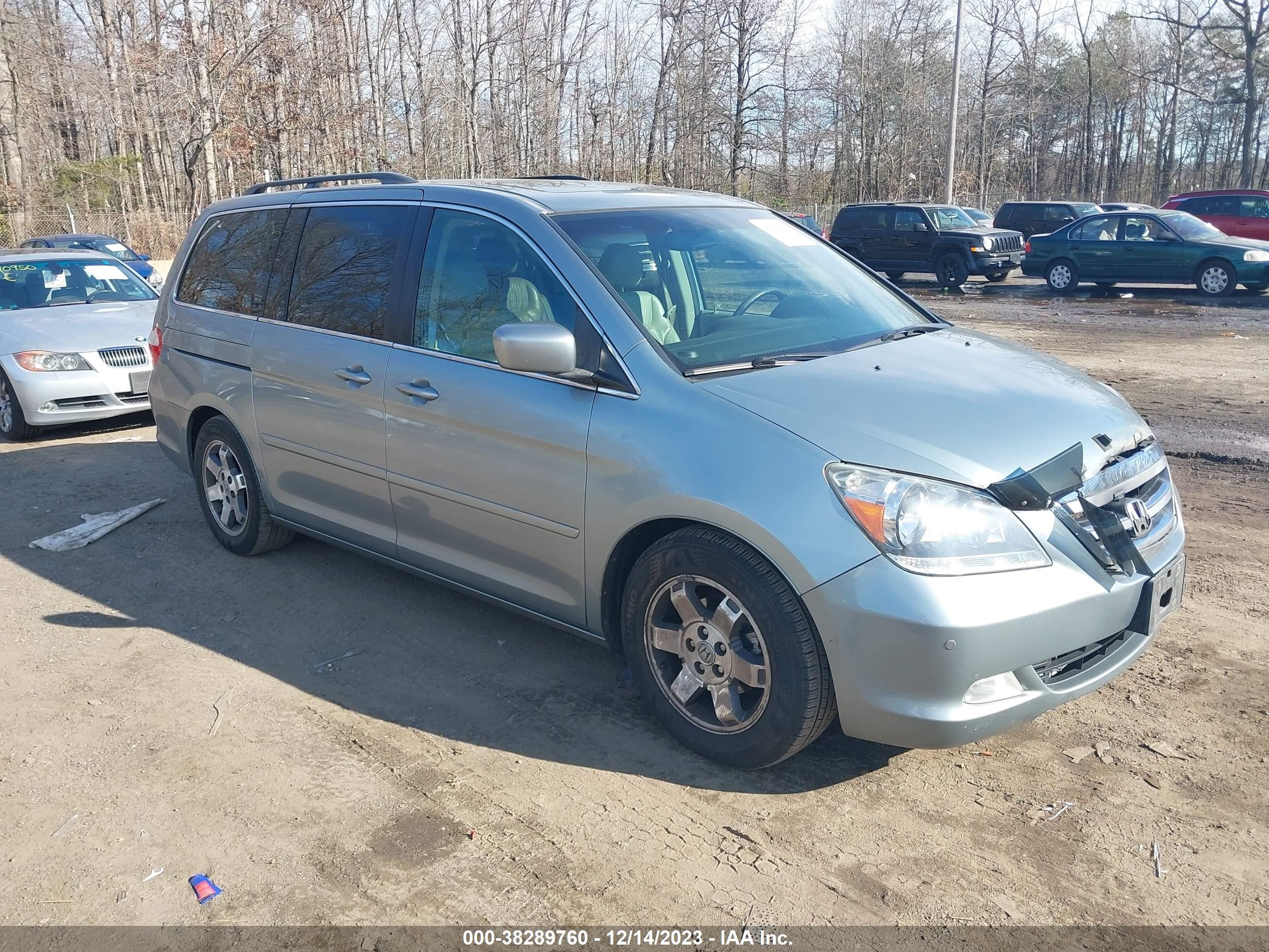 HONDA ODYSSEY 2007 5fnrl388x7b100905