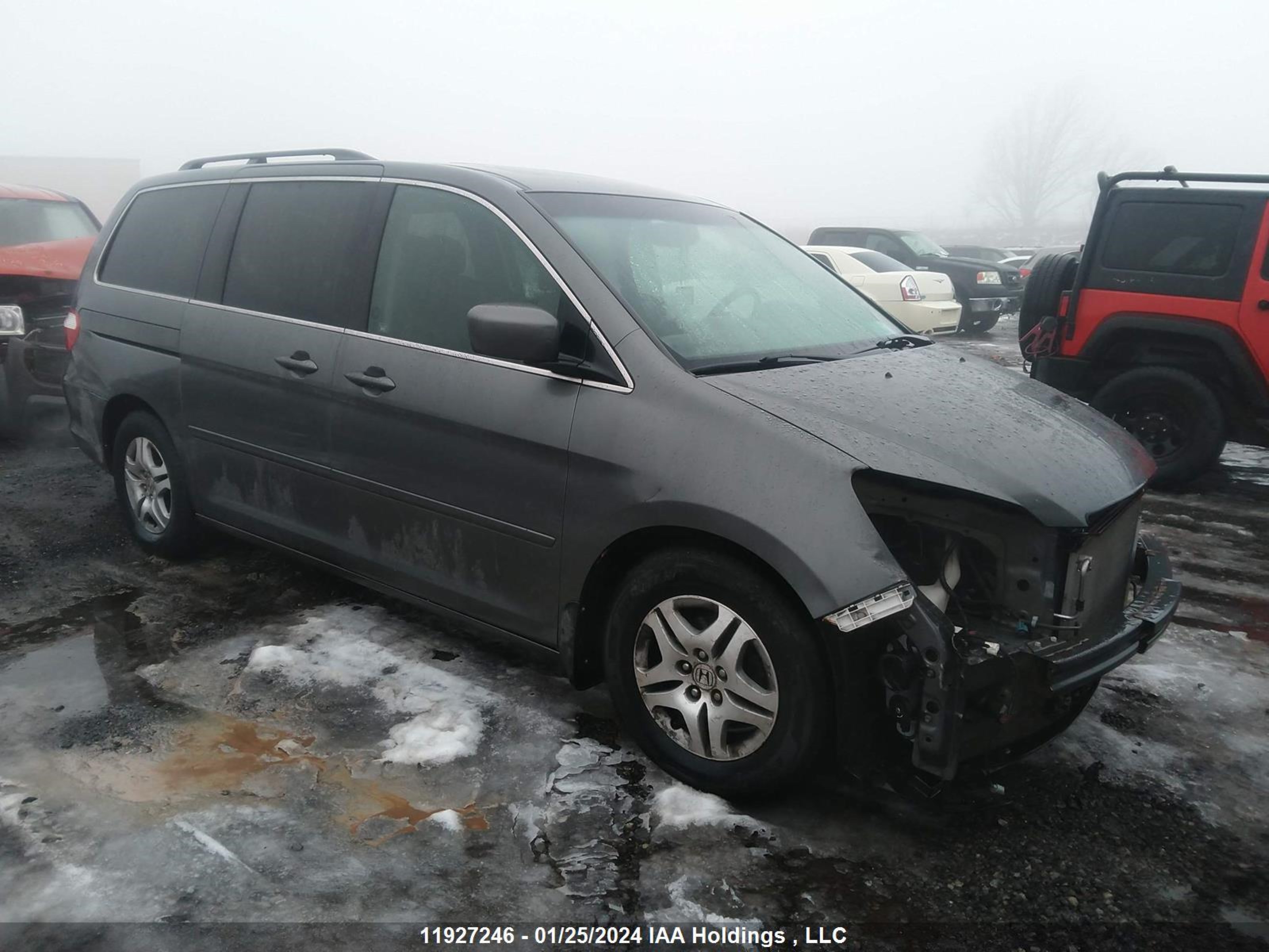 HONDA ODYSSEY 2007 5fnrl388x7b504593