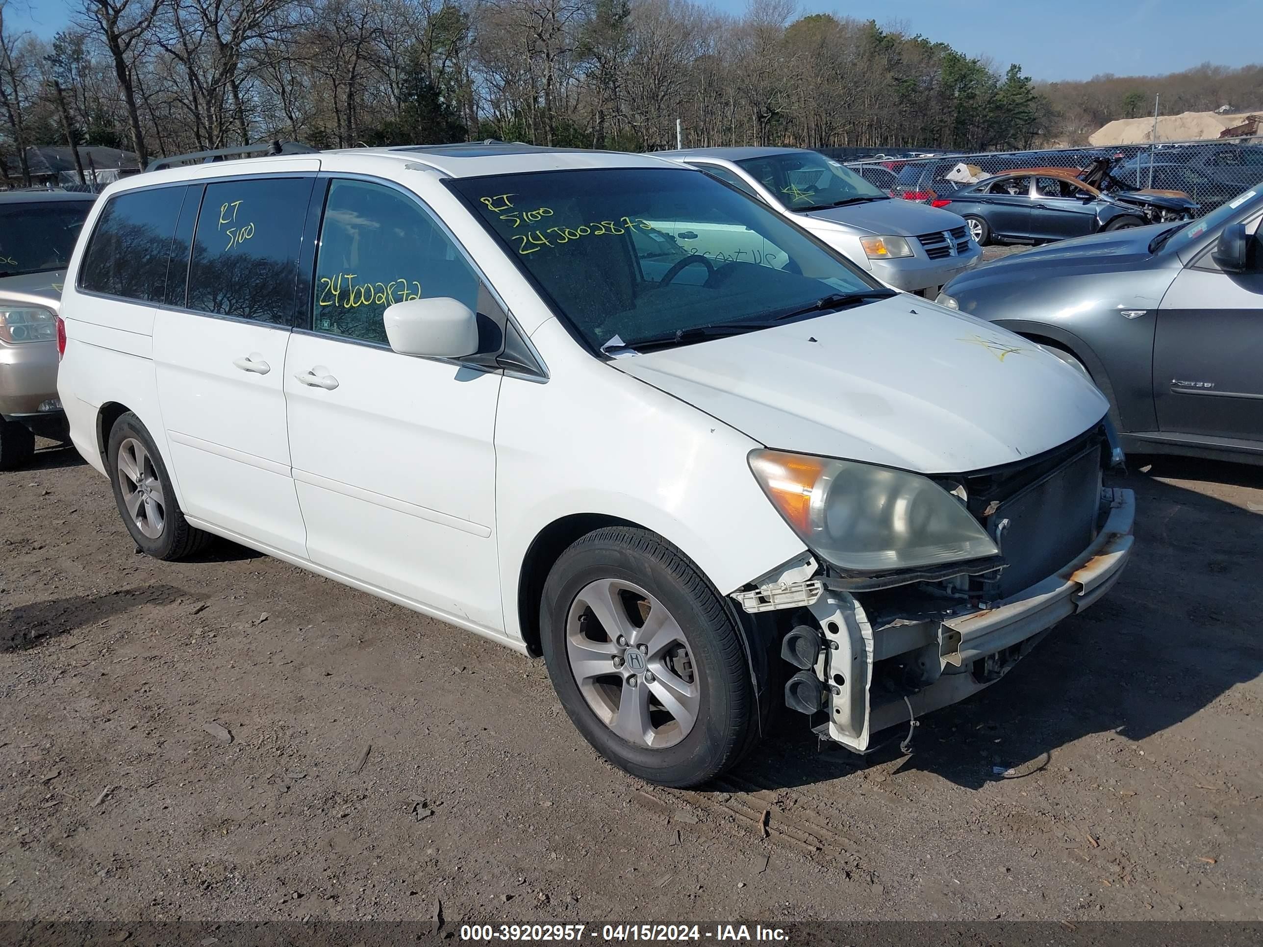 HONDA ODYSSEY 2008 5fnrl38968b102208