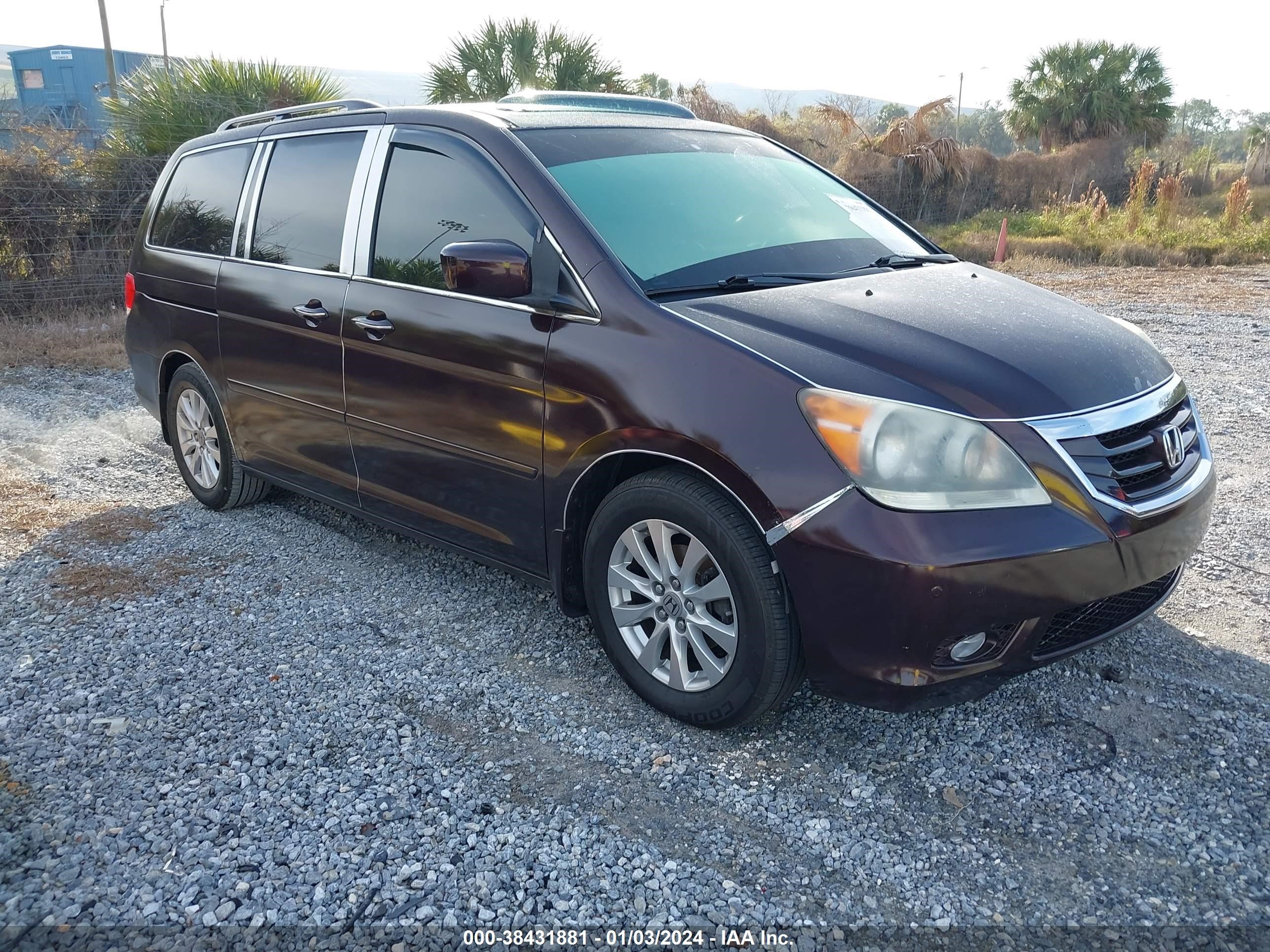 HONDA ODYSSEY 2009 5fnrl38989b054275