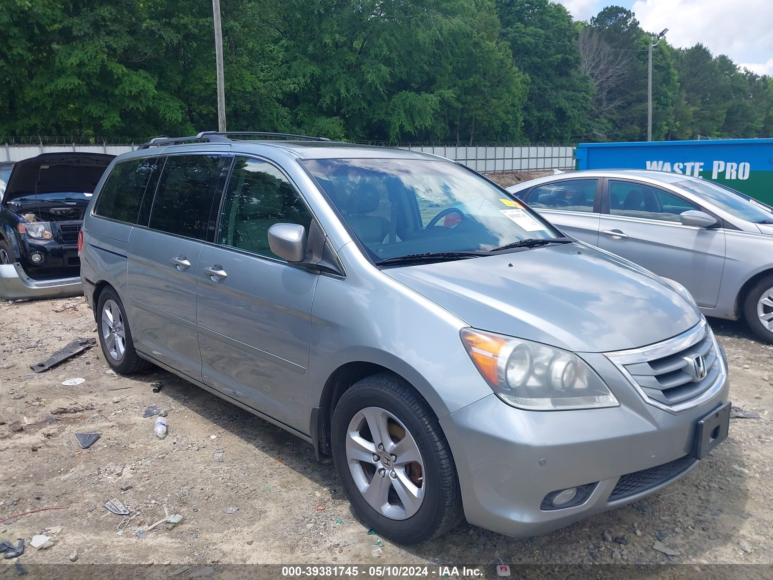 HONDA ODYSSEY 2009 5fnrl38999b040384