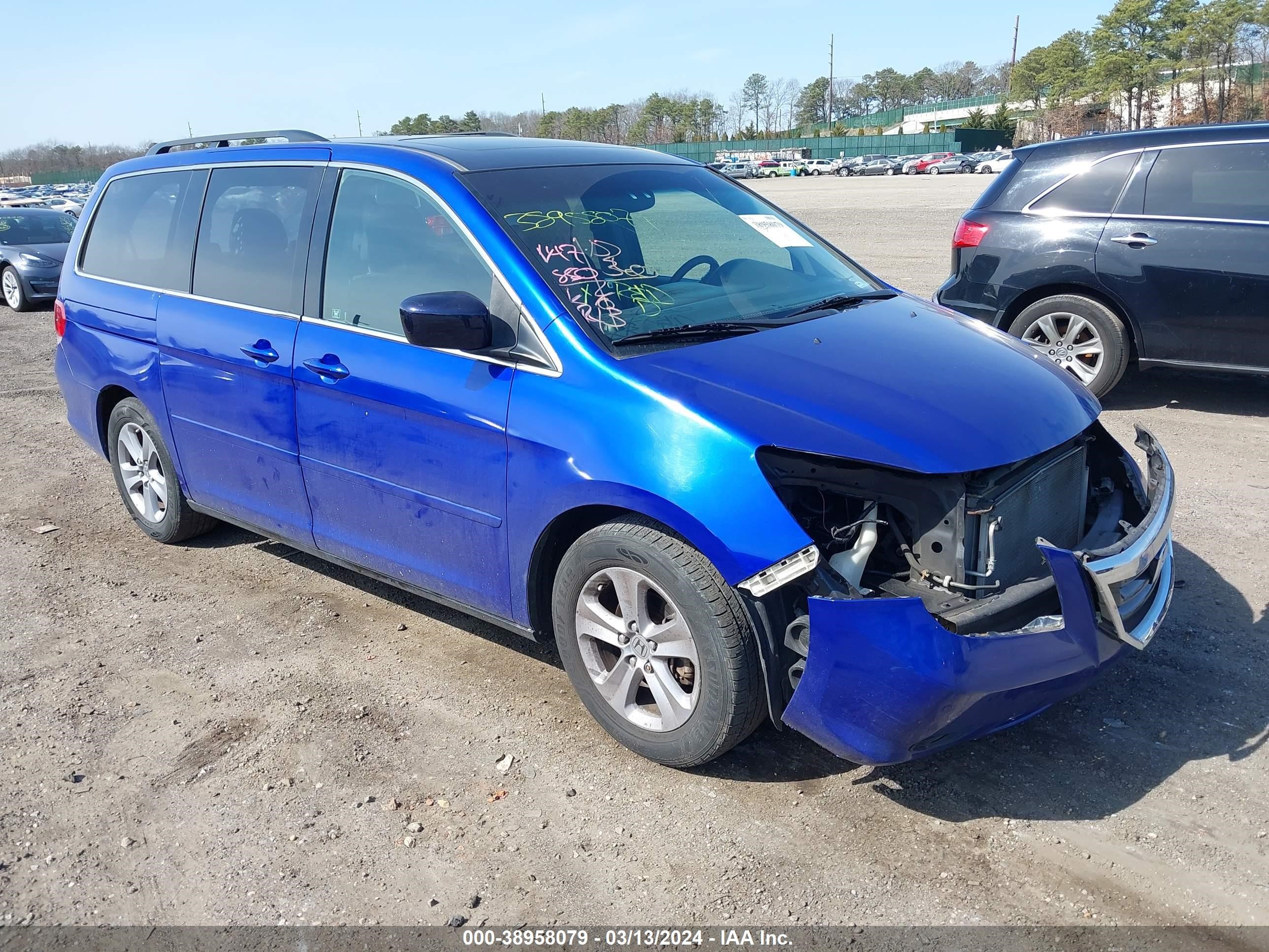 HONDA ODYSSEY 2008 5fnrl389x8b082643