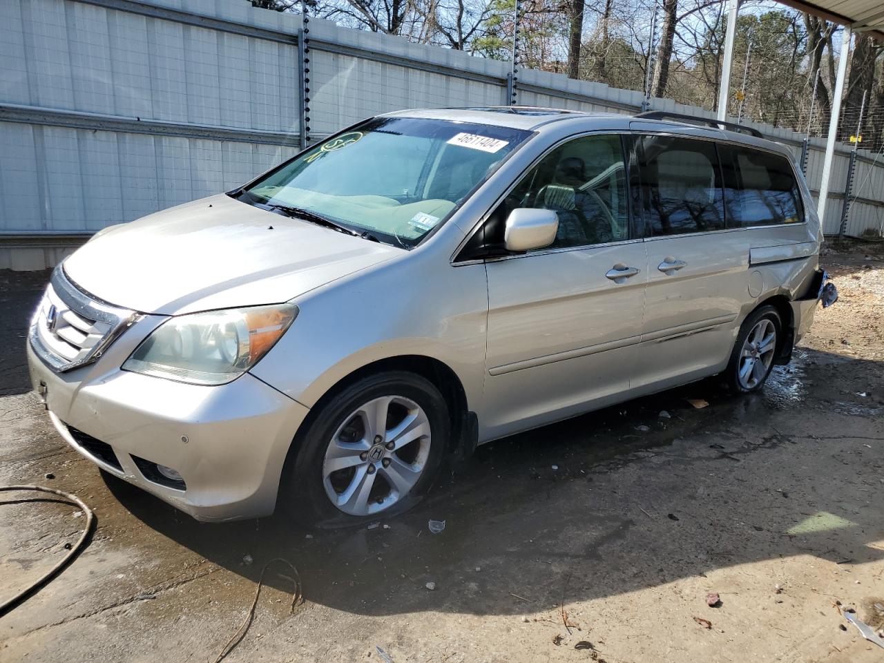 HONDA ODYSSEY 2008 5fnrl389x8b109016