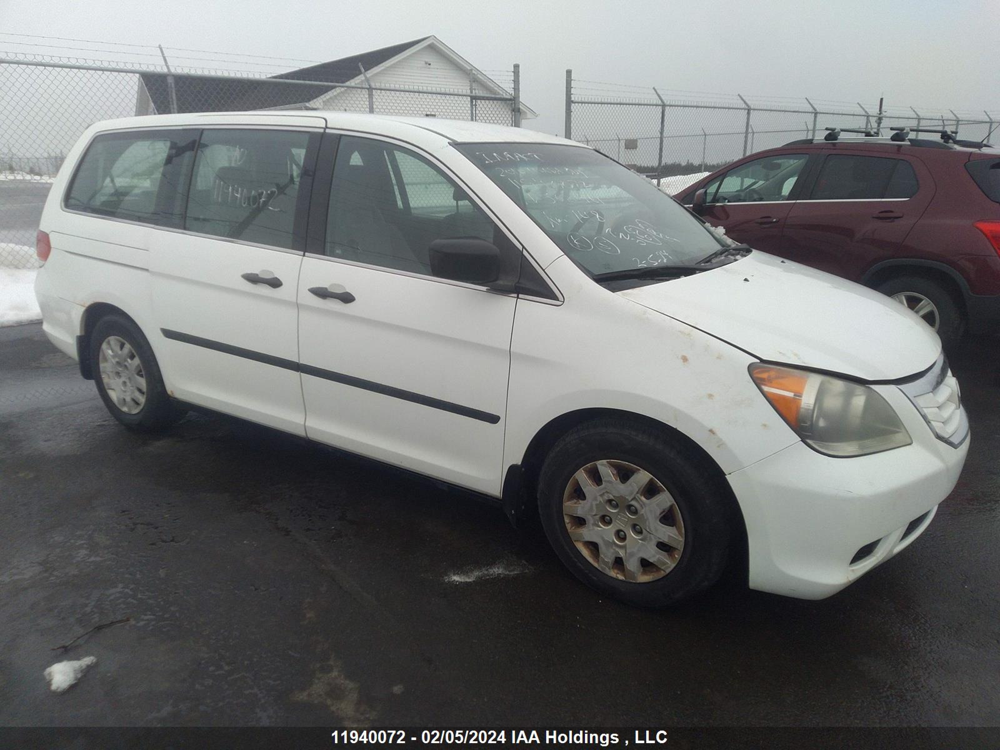 HONDA ODYSSEY 2010 5fnrl3h1xab508461