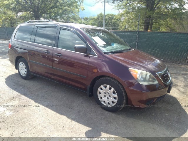 HONDA ODYSSEY 2010 5fnrl3h21ab022906