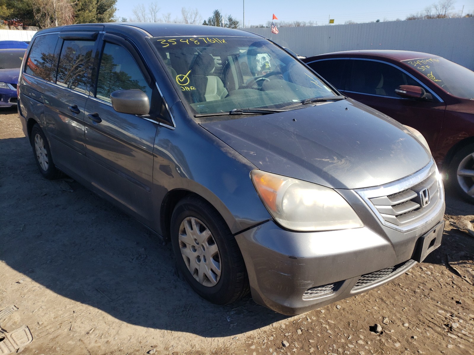 HONDA ODYSSEY LX 2010 5fnrl3h22ab035311