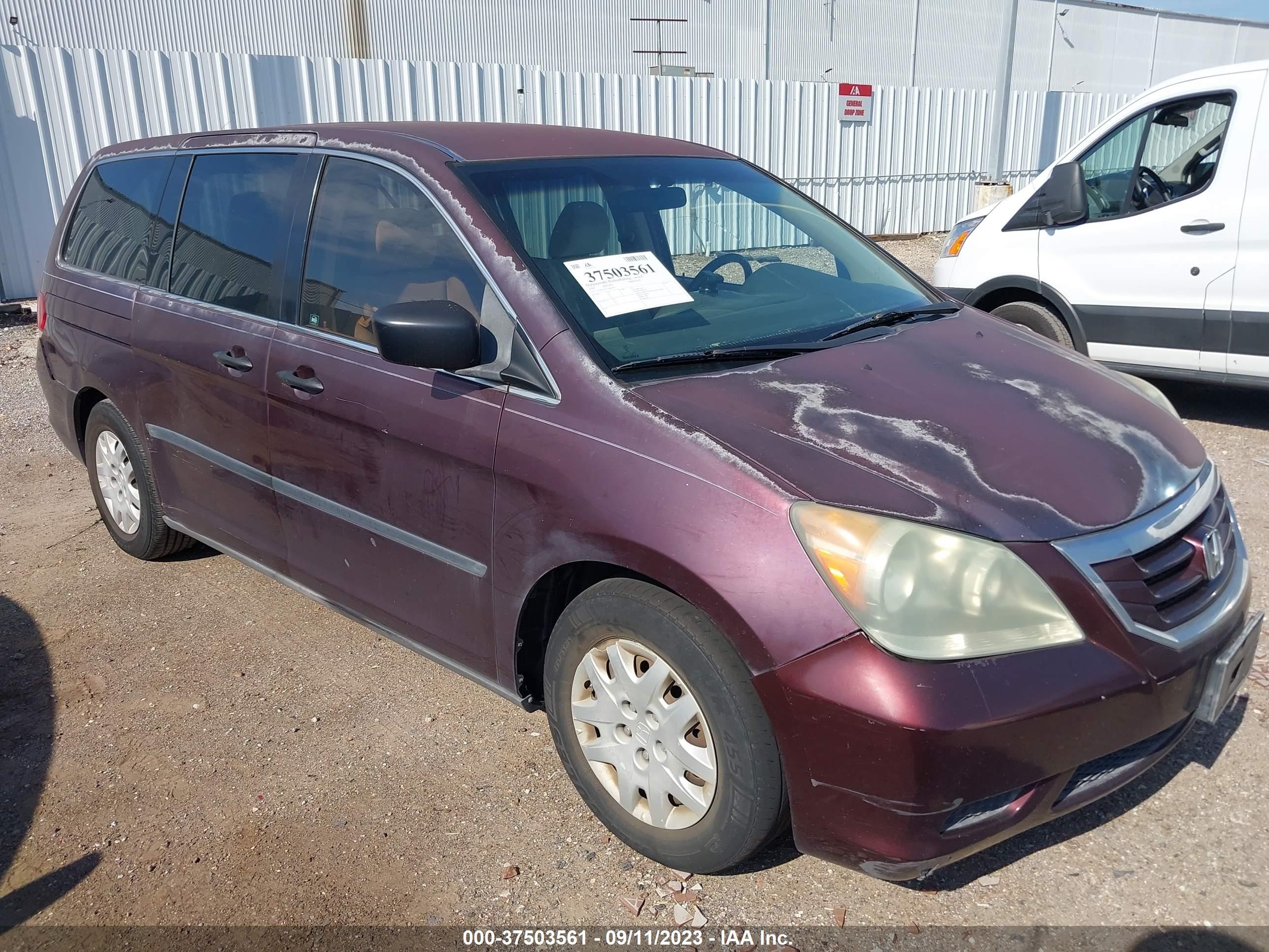 HONDA ODYSSEY 2010 5fnrl3h22ab044817