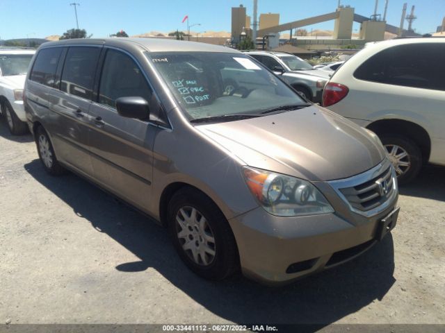 HONDA ODYSSEY 2010 5fnrl3h22ab097727