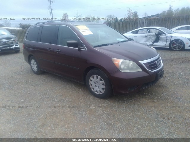 HONDA ODYSSEY 2010 5fnrl3h25ab005090