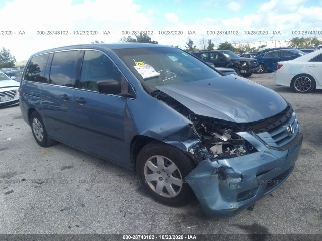 HONDA ODYSSEY 2010 5fnrl3h28ab013278