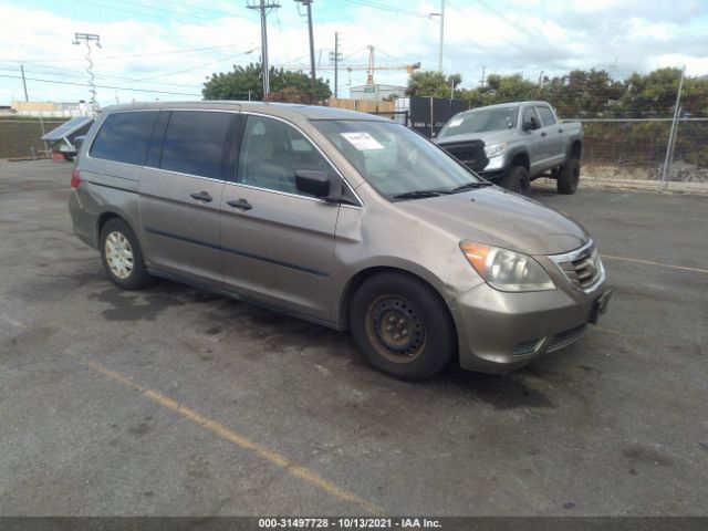 HONDA ODYSSEY 2010 5fnrl3h29ab014178