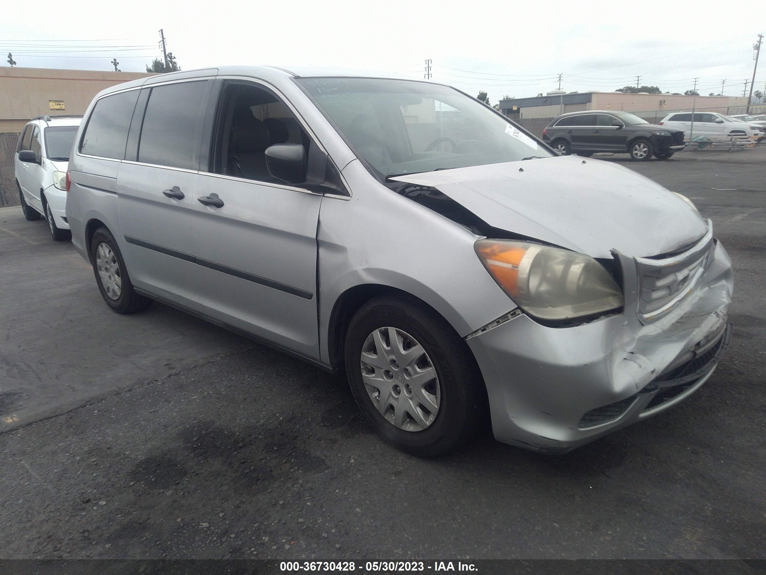 HONDA ODYSSEY 2010 5fnrl3h29ab037606