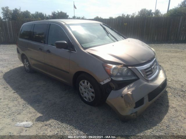 HONDA ODYSSEY 2010 5fnrl3h29ab100350