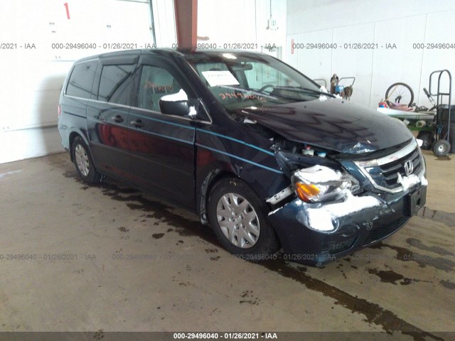 HONDA ODYSSEY 2010 5fnrl3h2xab010558