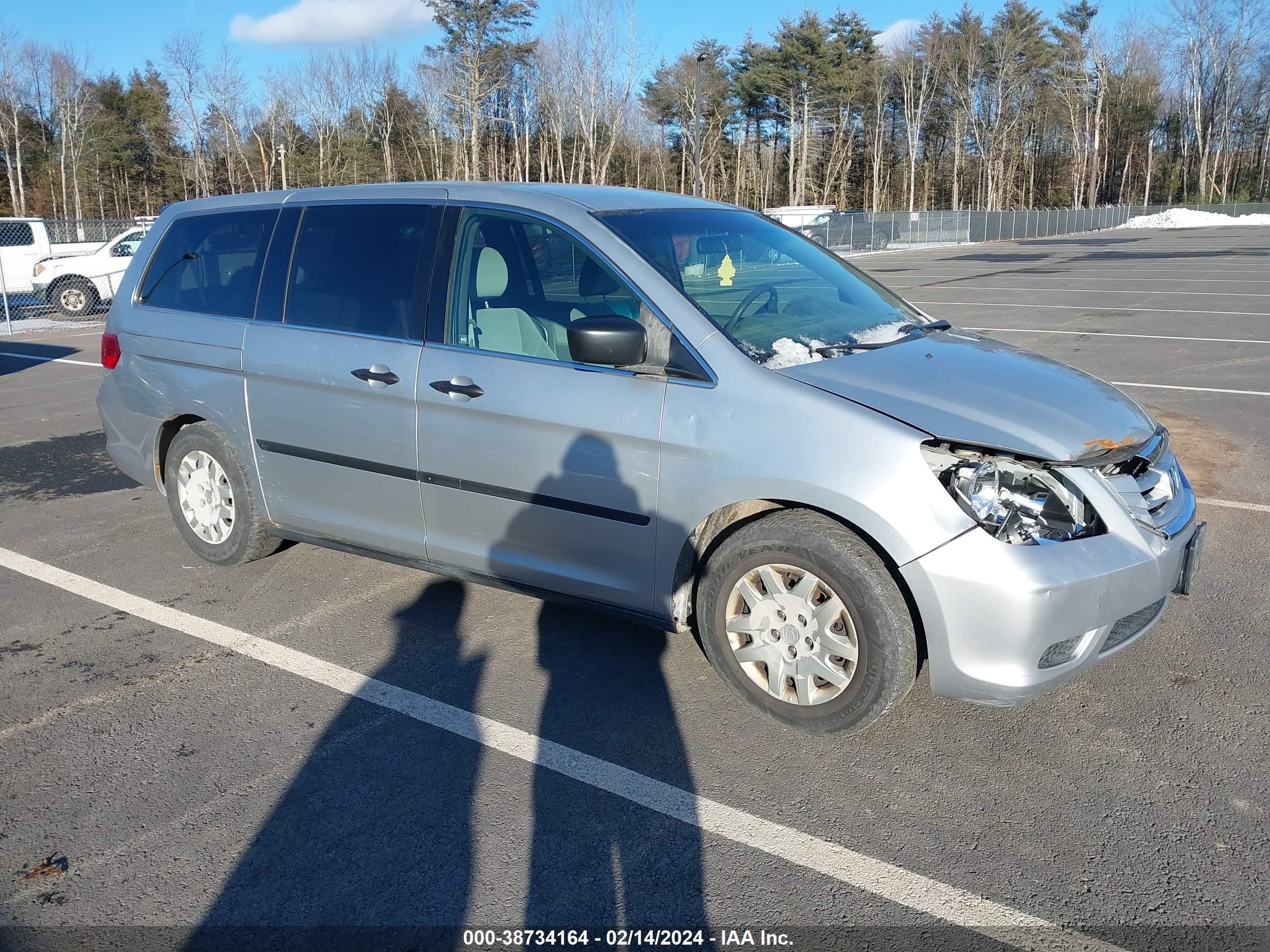 HONDA ODYSSEY 2010 5fnrl3h2xab012424