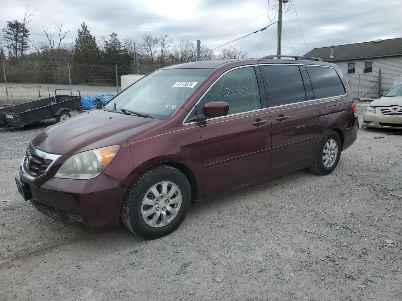 HONDA ODYSSEY 2010 5fnrl3h43ab002142