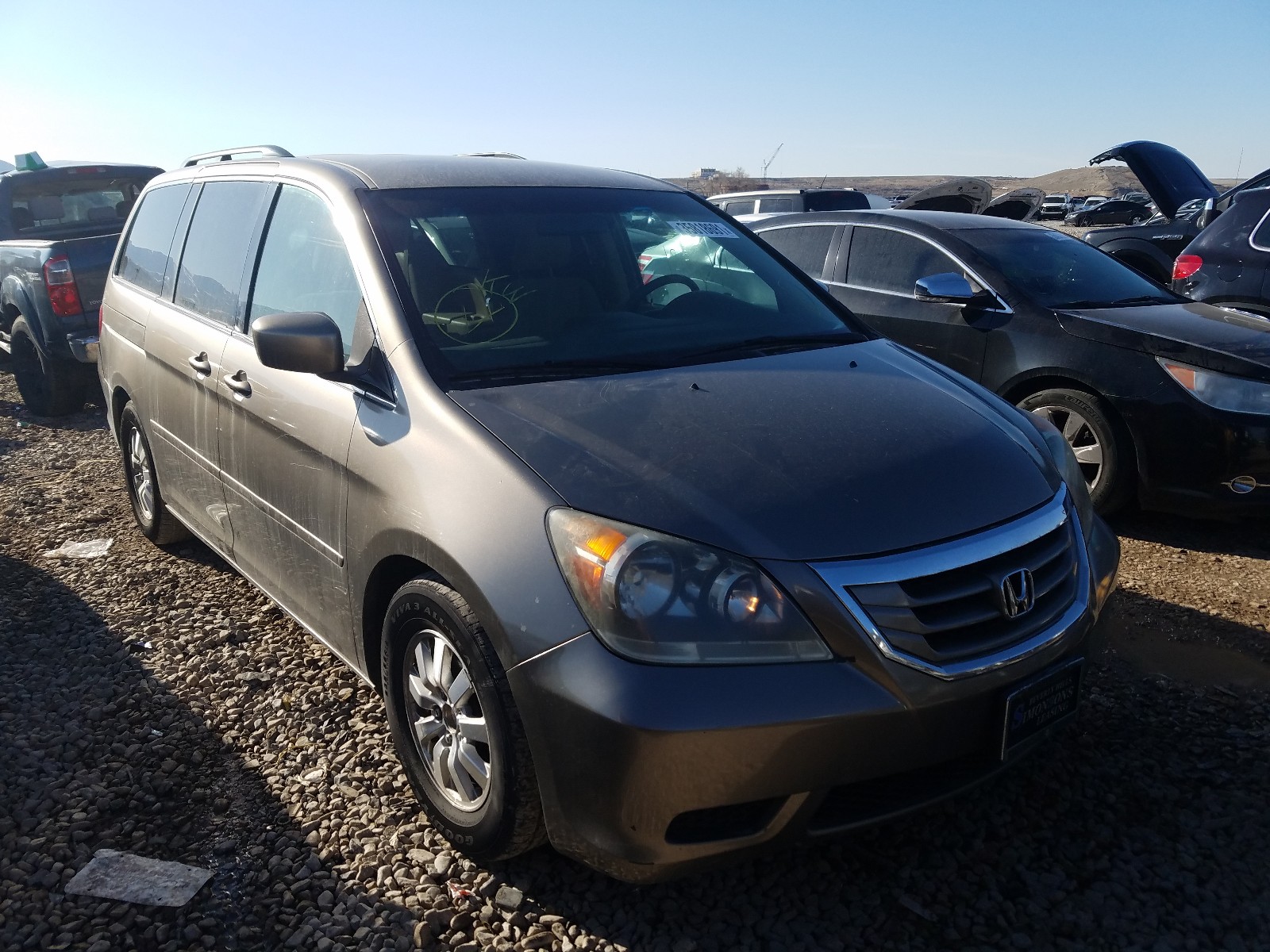 HONDA ODYSSEY EX 2010 5fnrl3h45ab062598