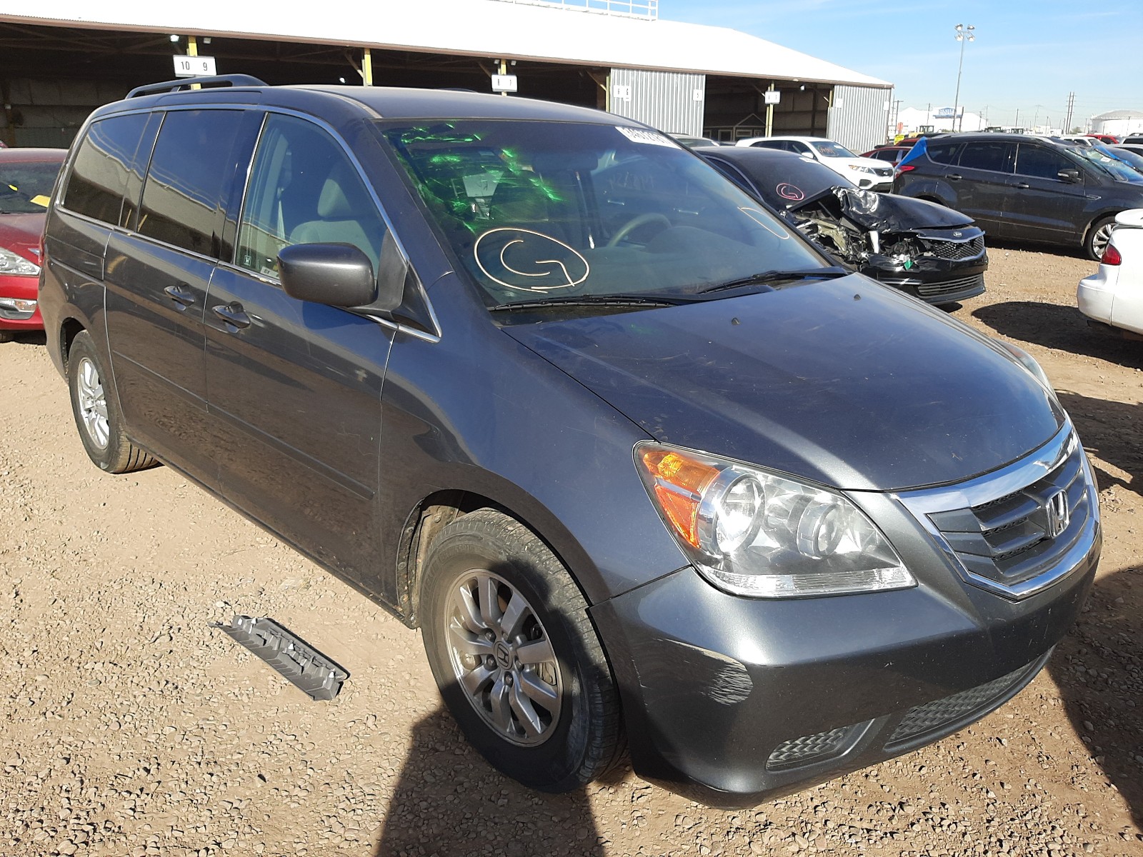 HONDA ODYSSEY EX 2010 5fnrl3h4xab060958