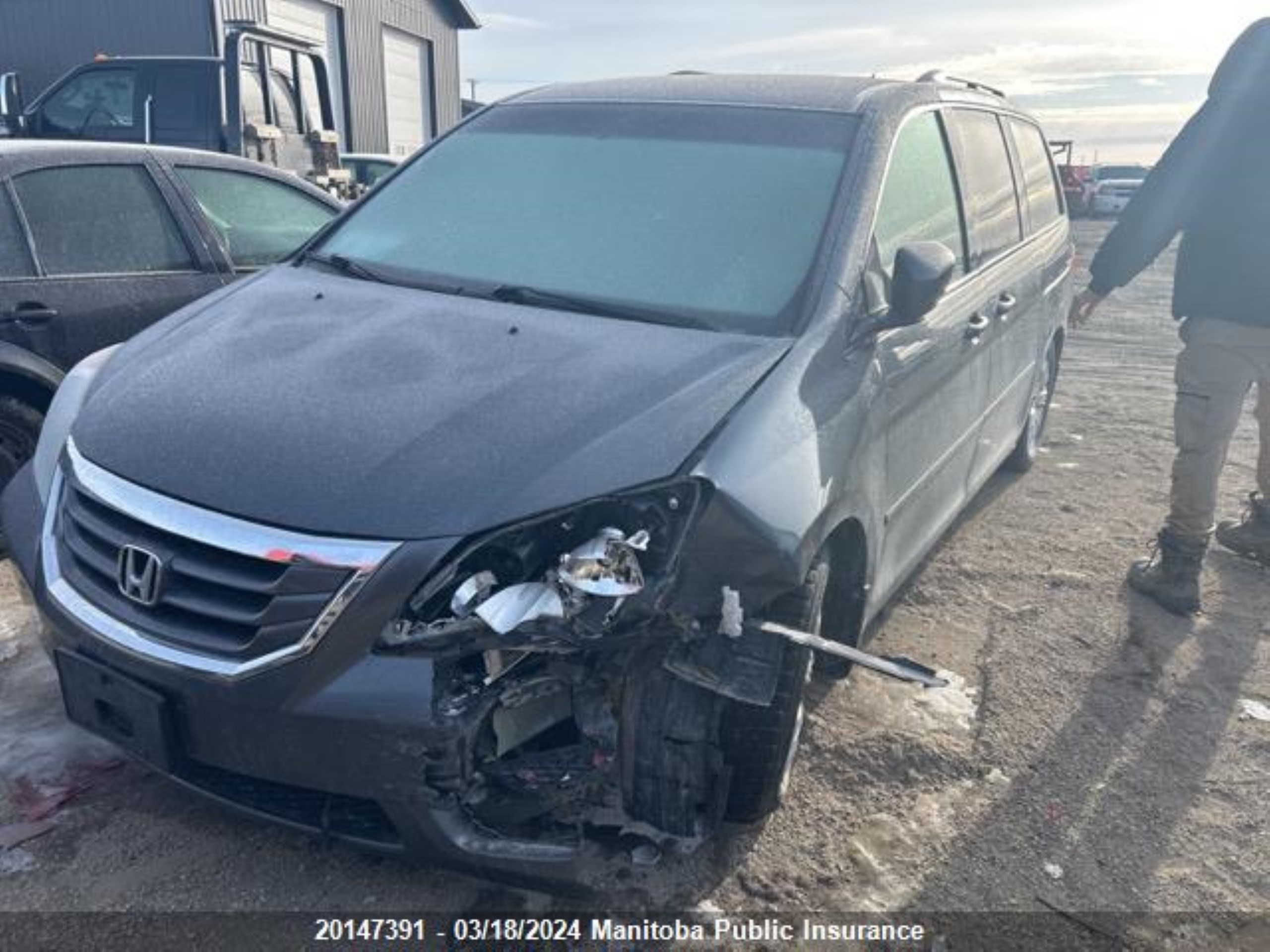 HONDA ODYSSEY 2010 5fnrl3h56ab506287