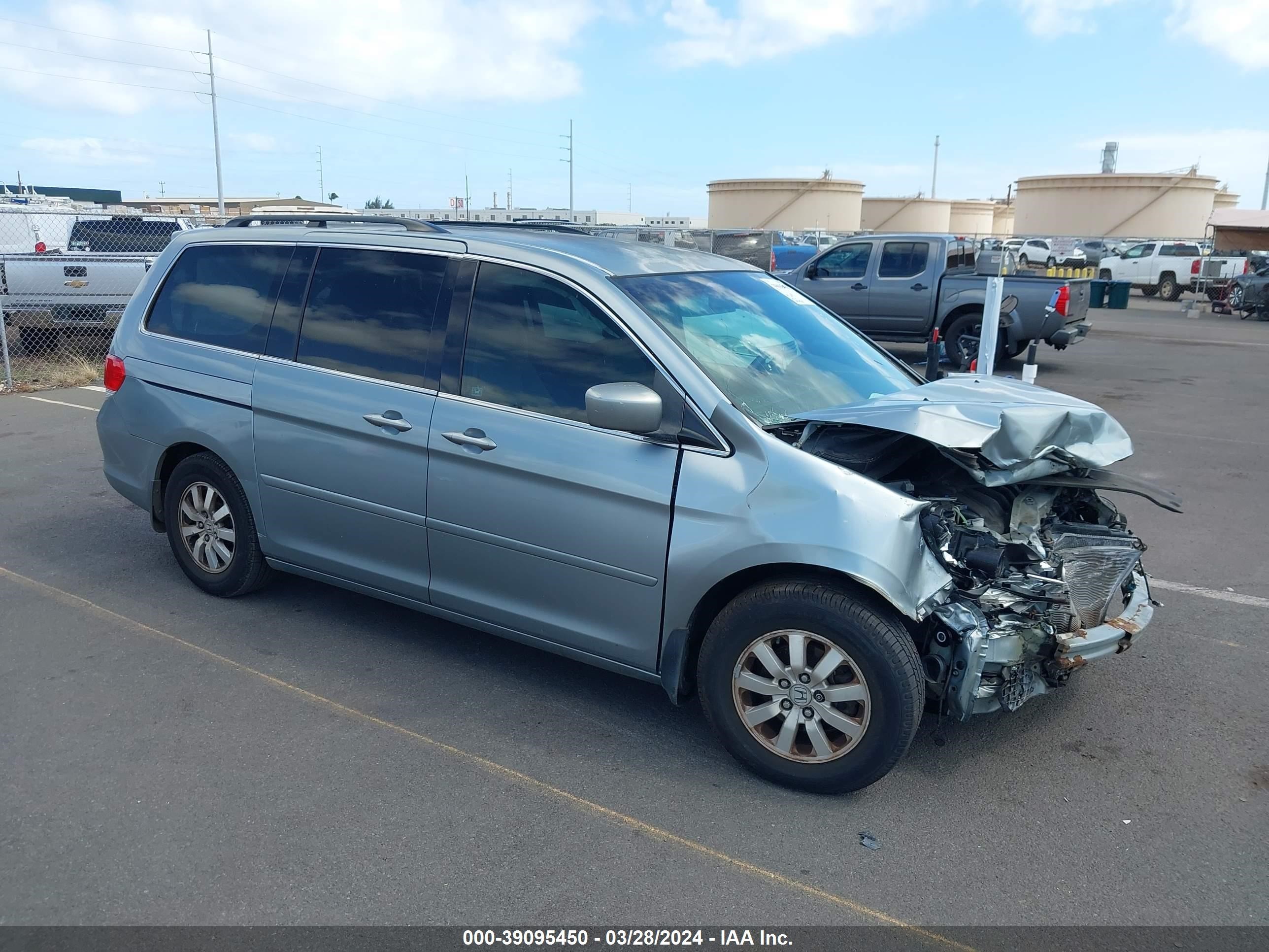 HONDA ODYSSEY 2010 5fnrl3h58ab043360