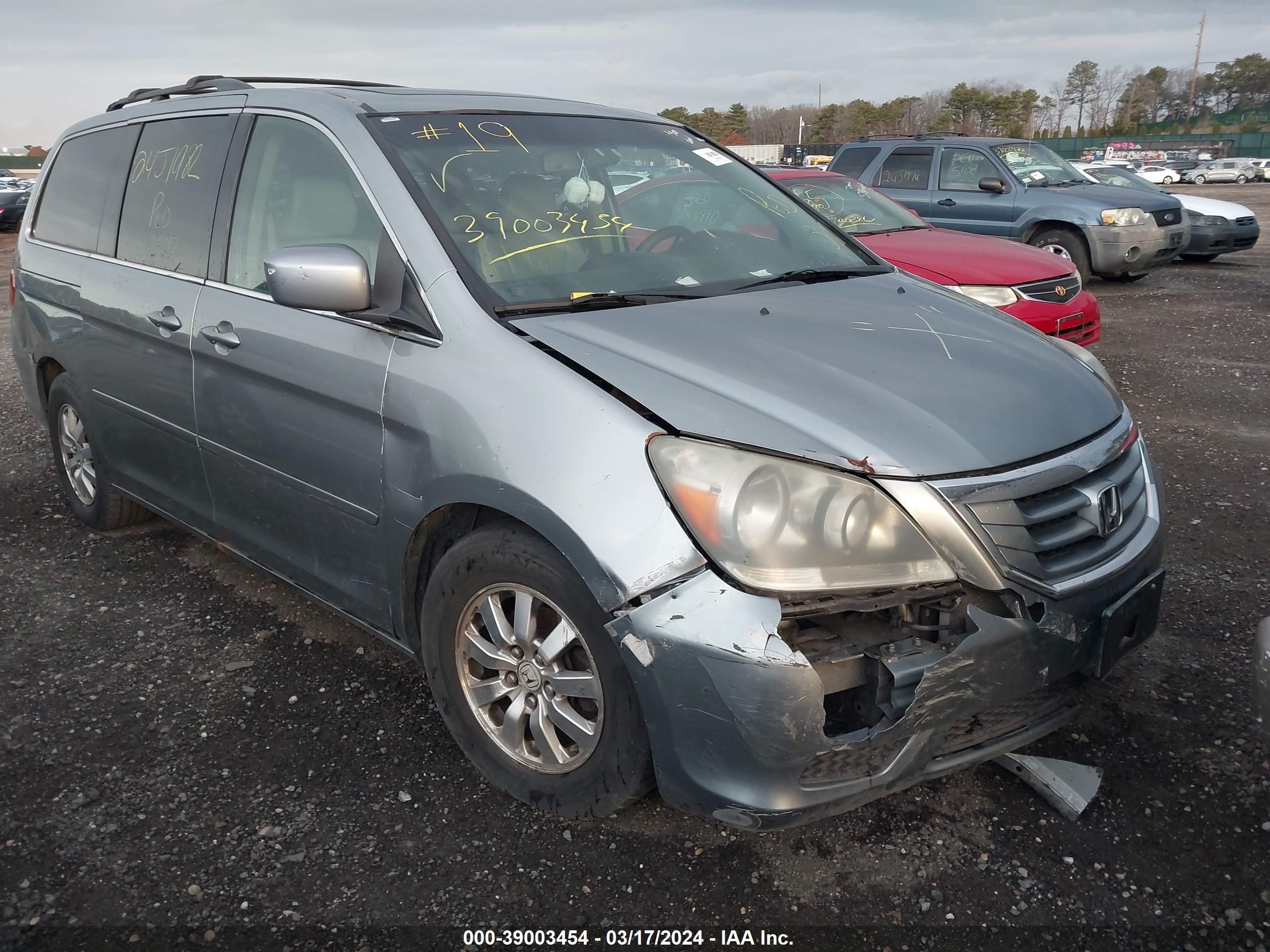 HONDA ODYSSEY 2010 5fnrl3h64ab051156