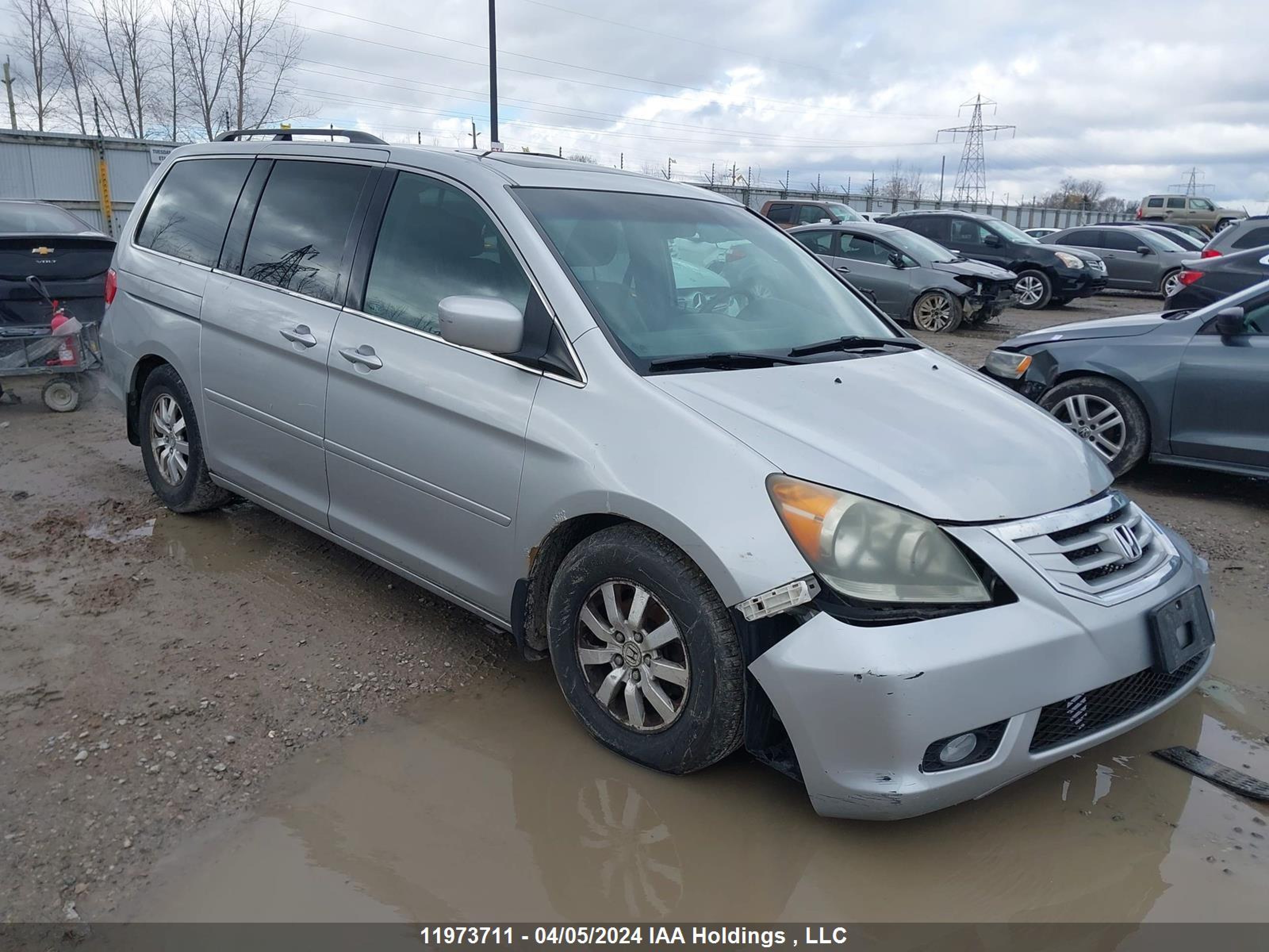 HONDA ODYSSEY 2010 5fnrl3h65ab502384