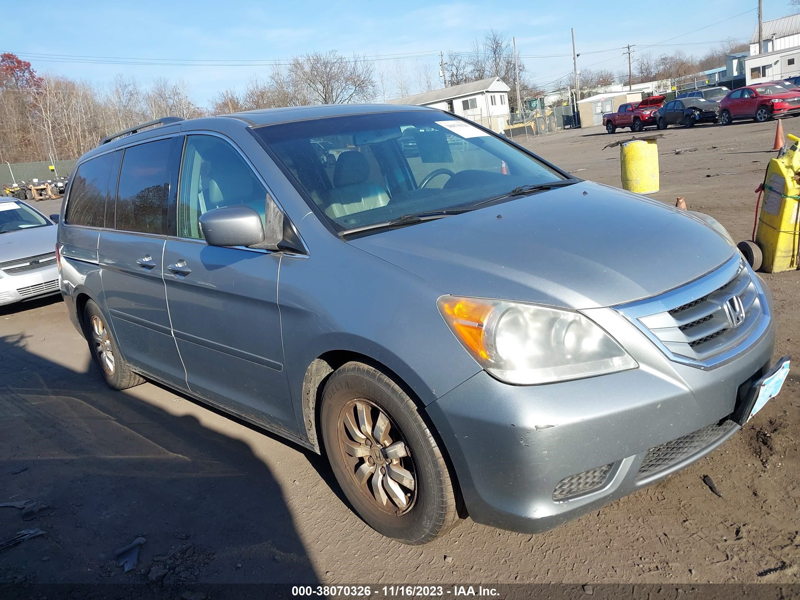 HONDA ODYSSEY 2010 5fnrl3h66ab002301