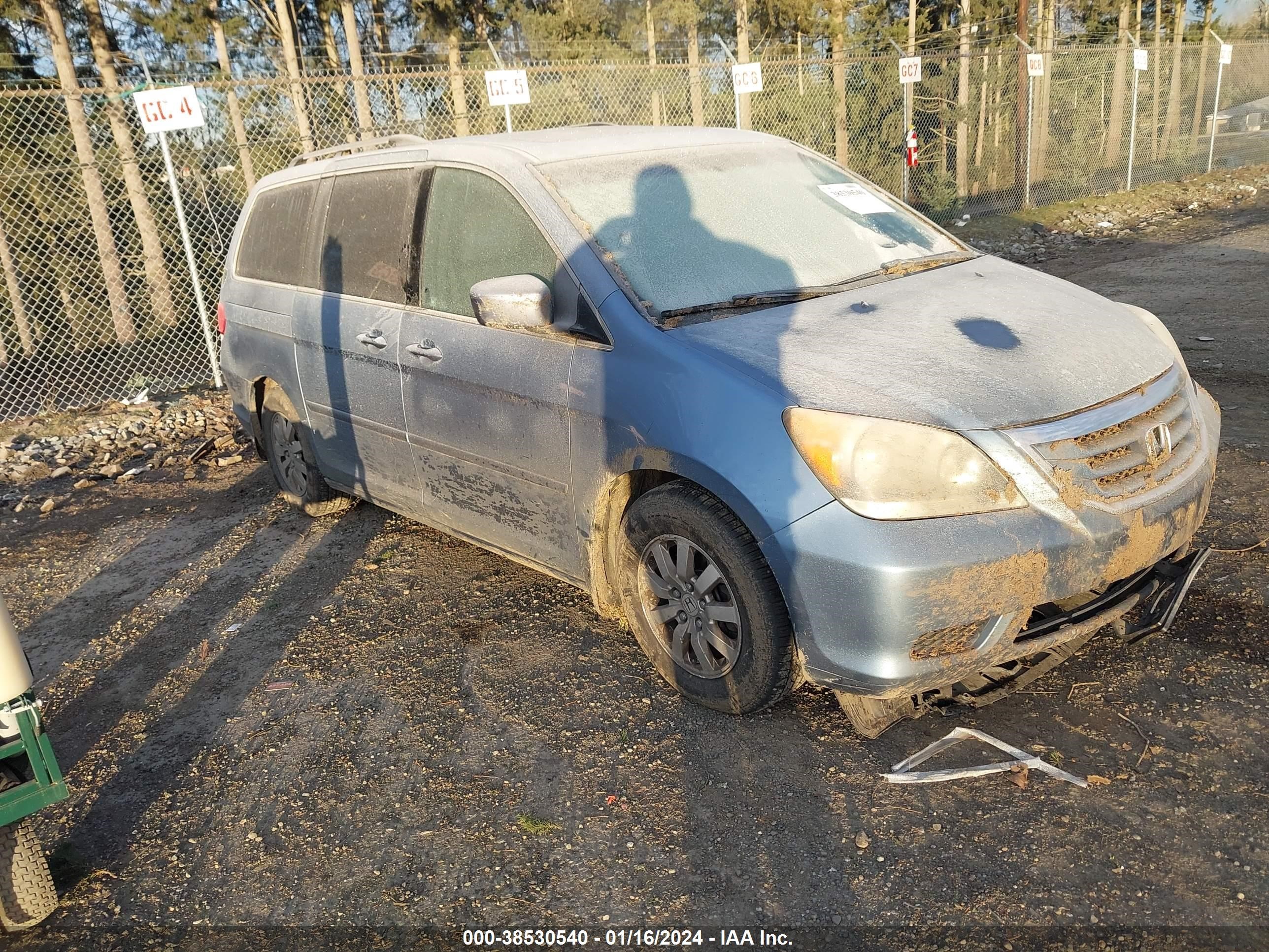 HONDA ODYSSEY 2010 5fnrl3h67ab026428