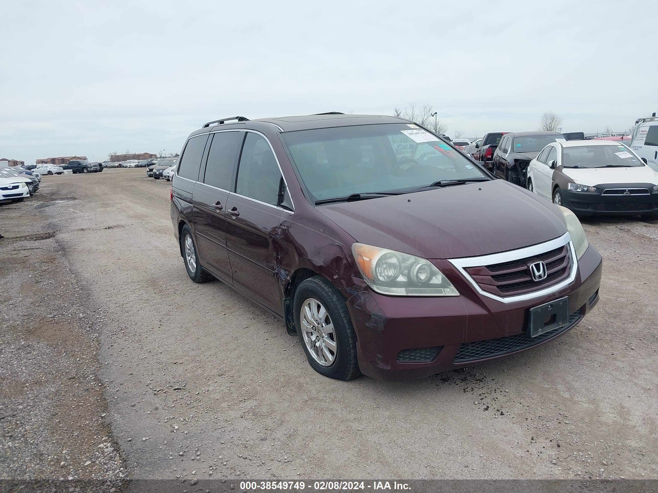 HONDA ODYSSEY 2010 5fnrl3h71ab080896