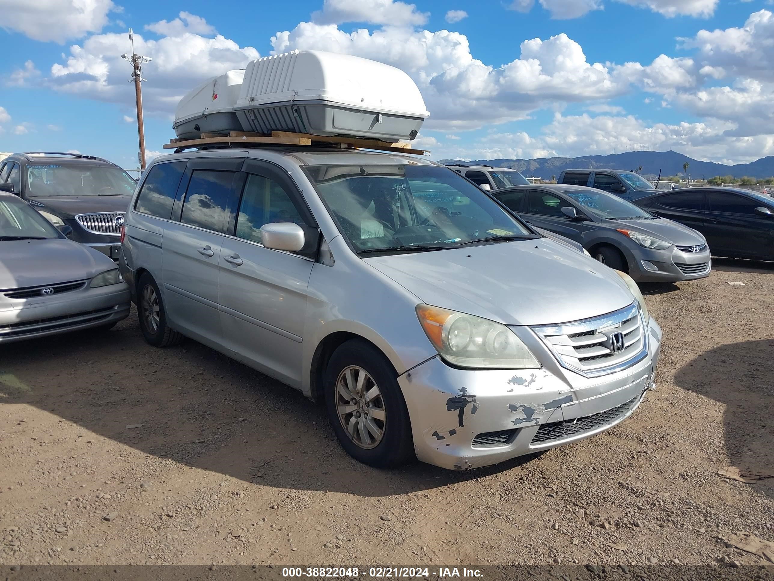 HONDA ODYSSEY 2010 5fnrl3h72ab023767