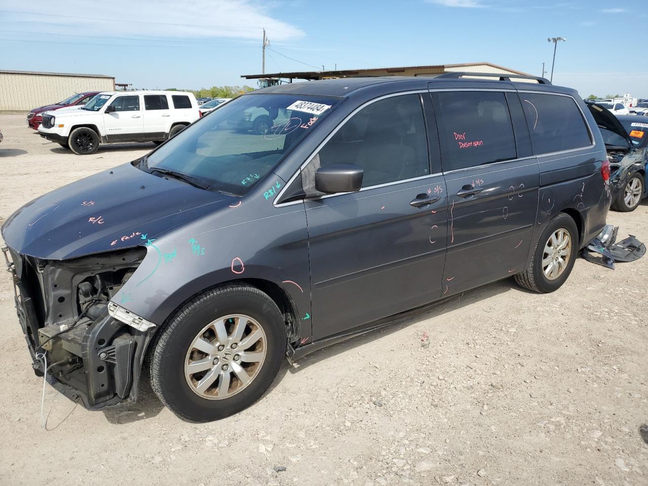 HONDA ODYSSEY 2010 5fnrl3h72ab060155