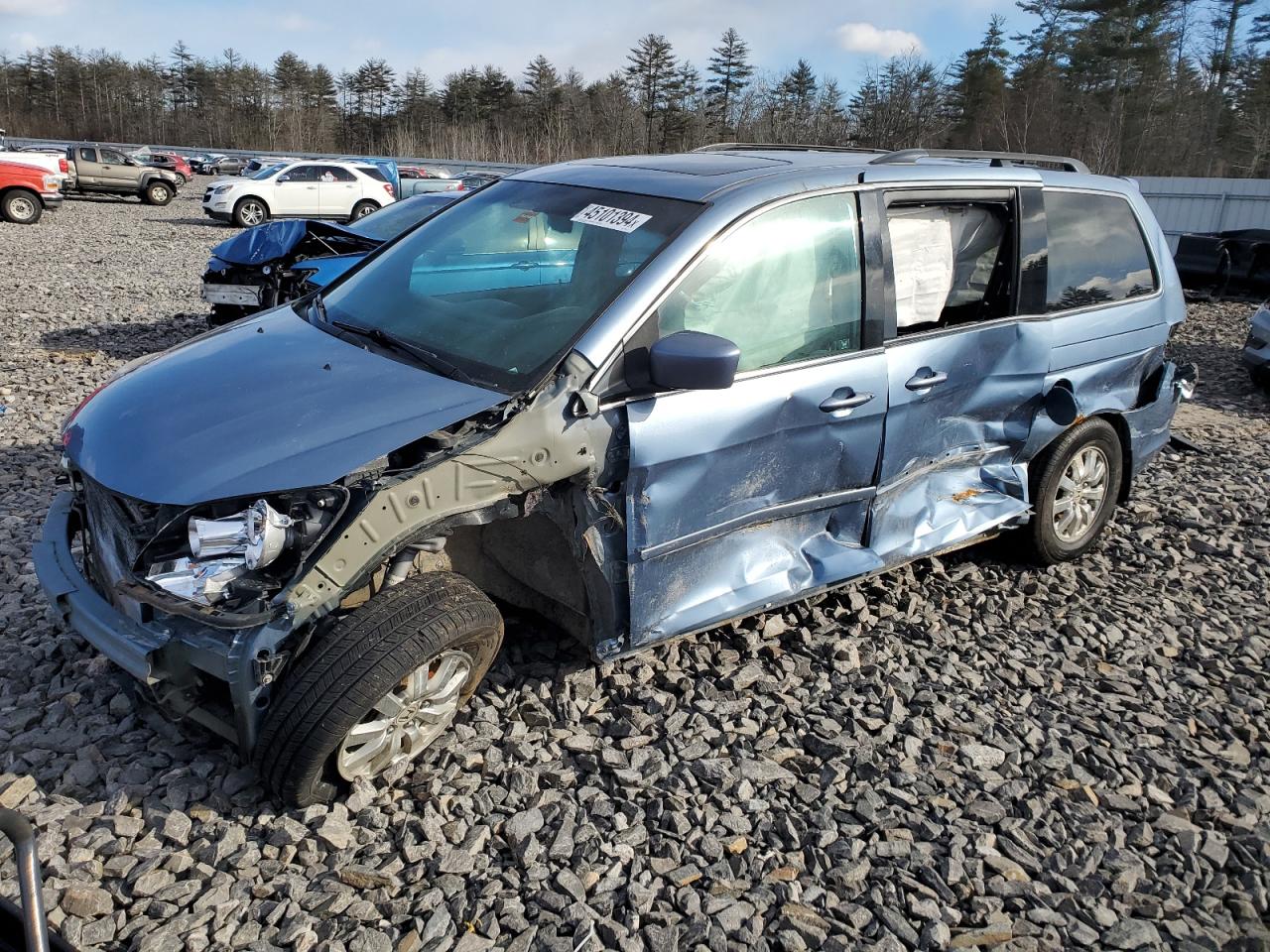 HONDA ODYSSEY 2010 5fnrl3h73ab067616