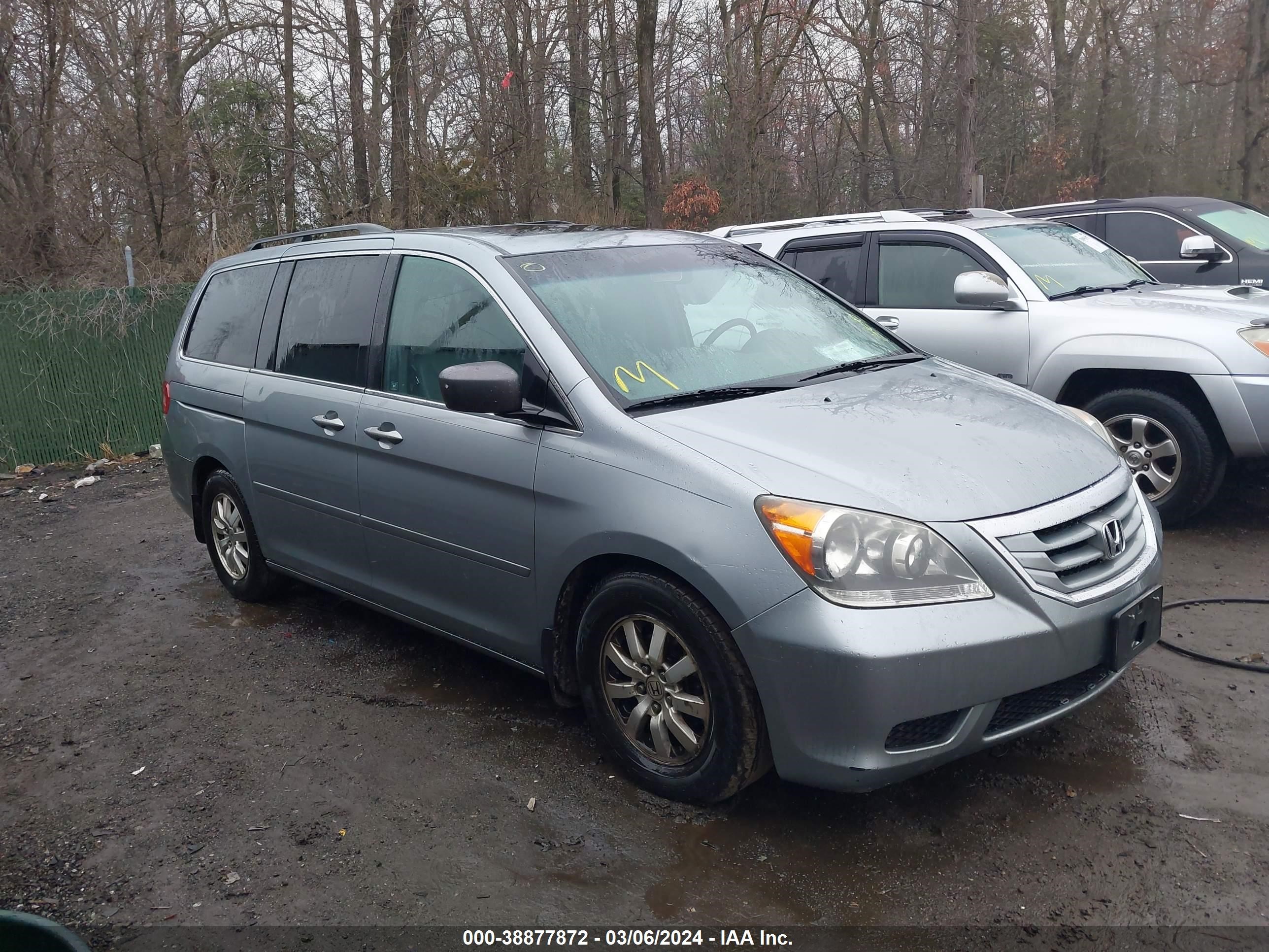 HONDA ODYSSEY 2010 5fnrl3h76ab003425