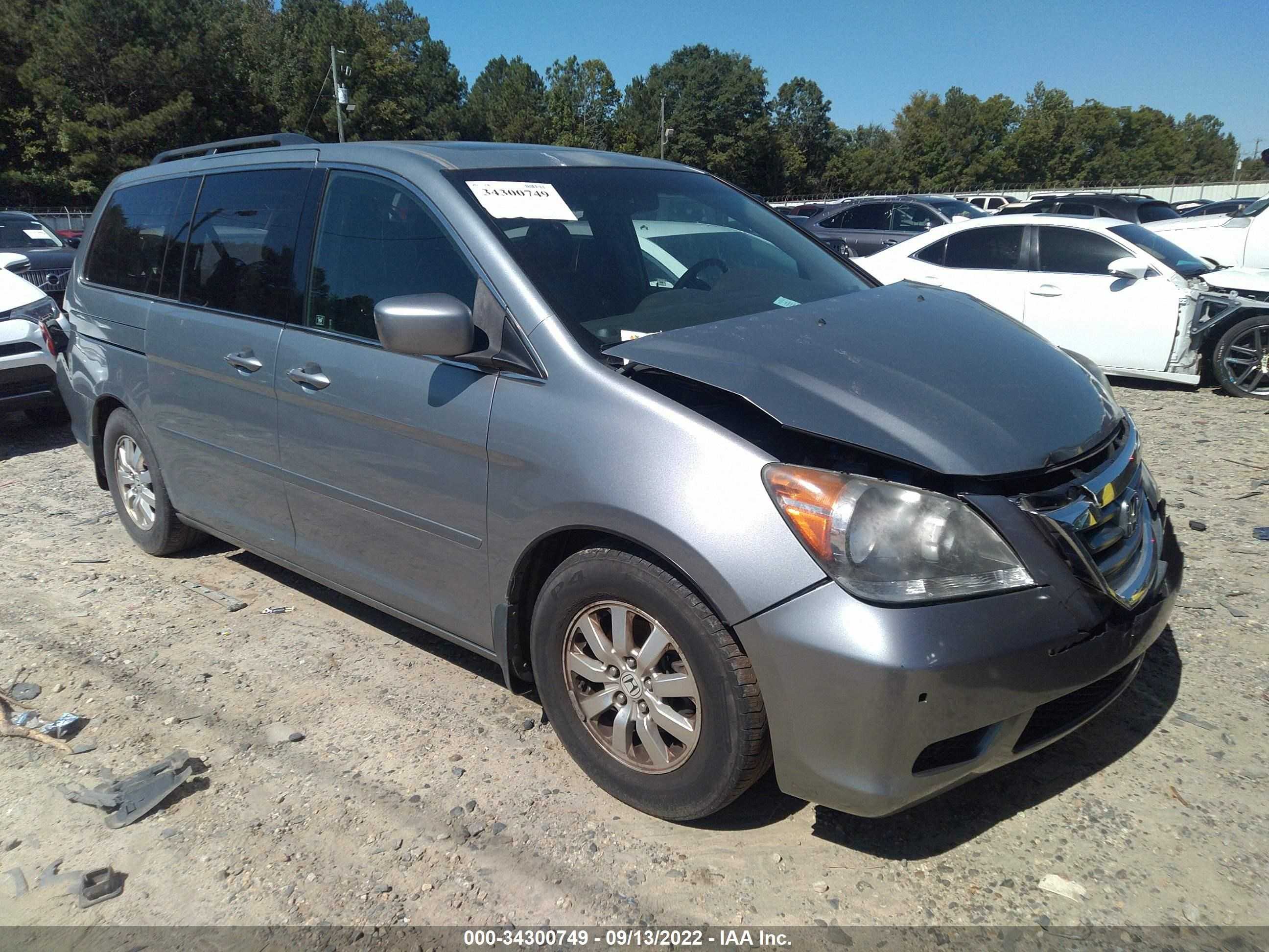 HONDA ODYSSEY 2010 5fnrl3h76ab085849