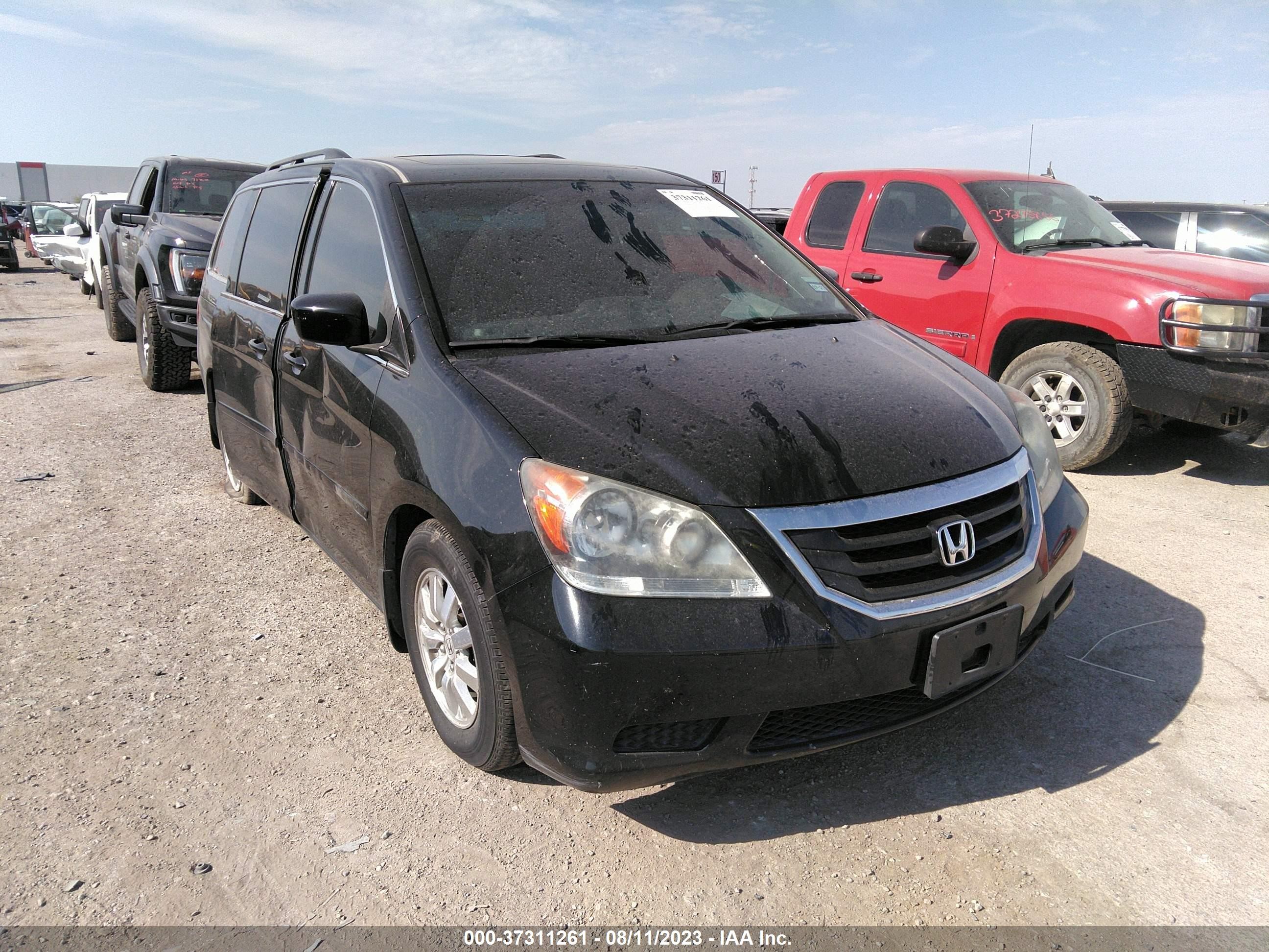 HONDA ODYSSEY 2010 5fnrl3h78ab006701