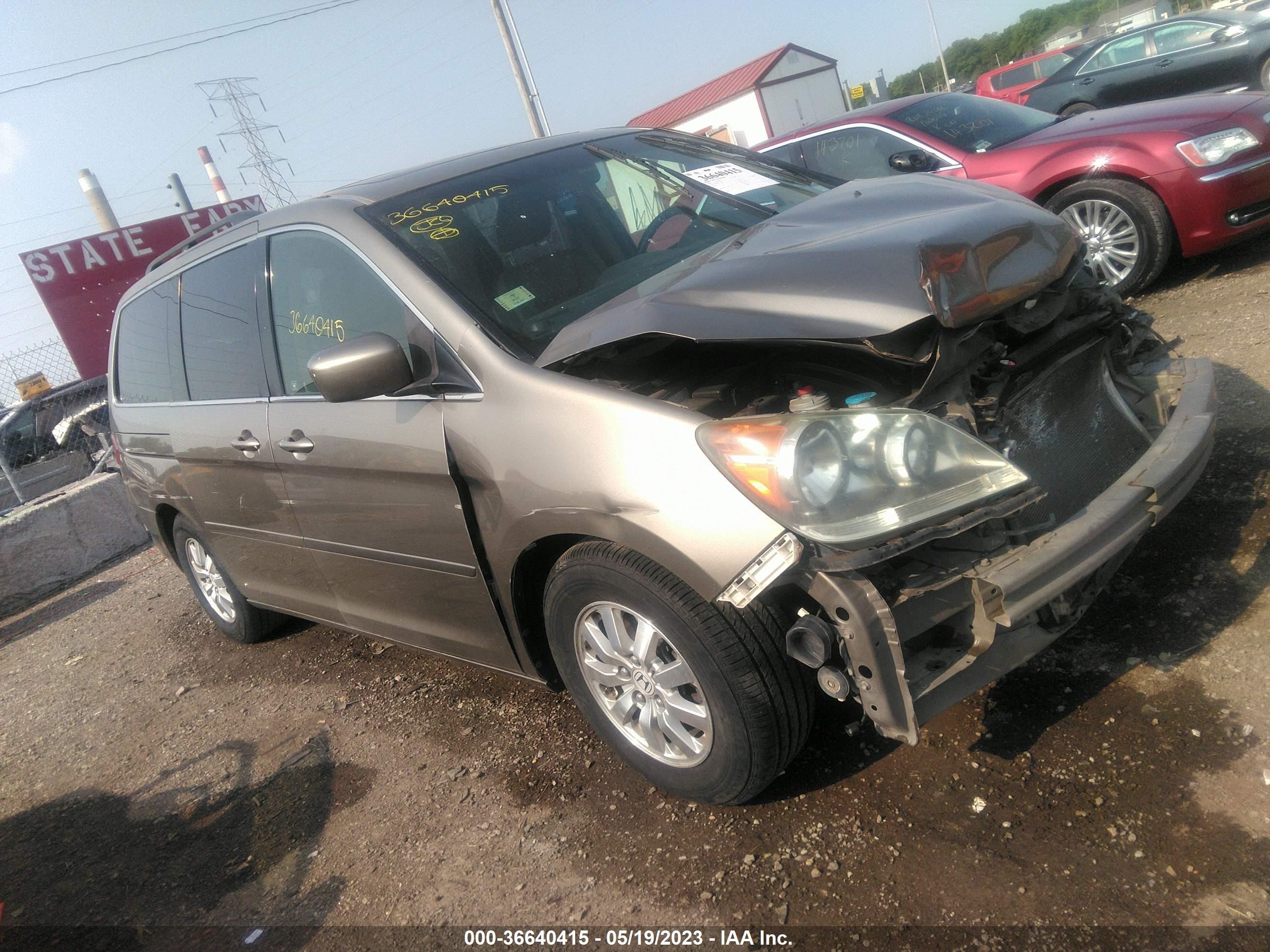 HONDA ODYSSEY 2010 5fnrl3h78ab081513