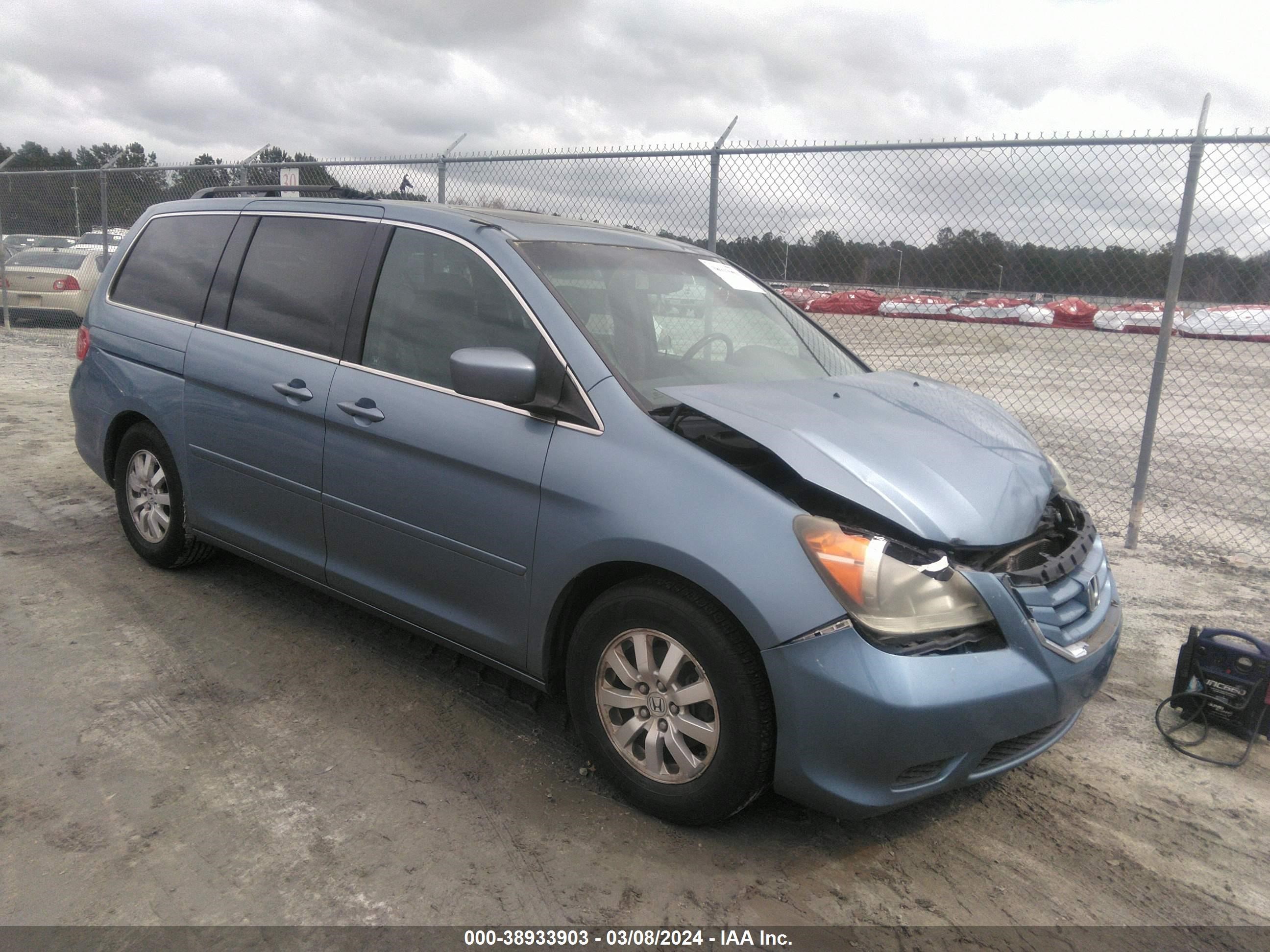 HONDA ODYSSEY 2010 5fnrl3h7xab004206